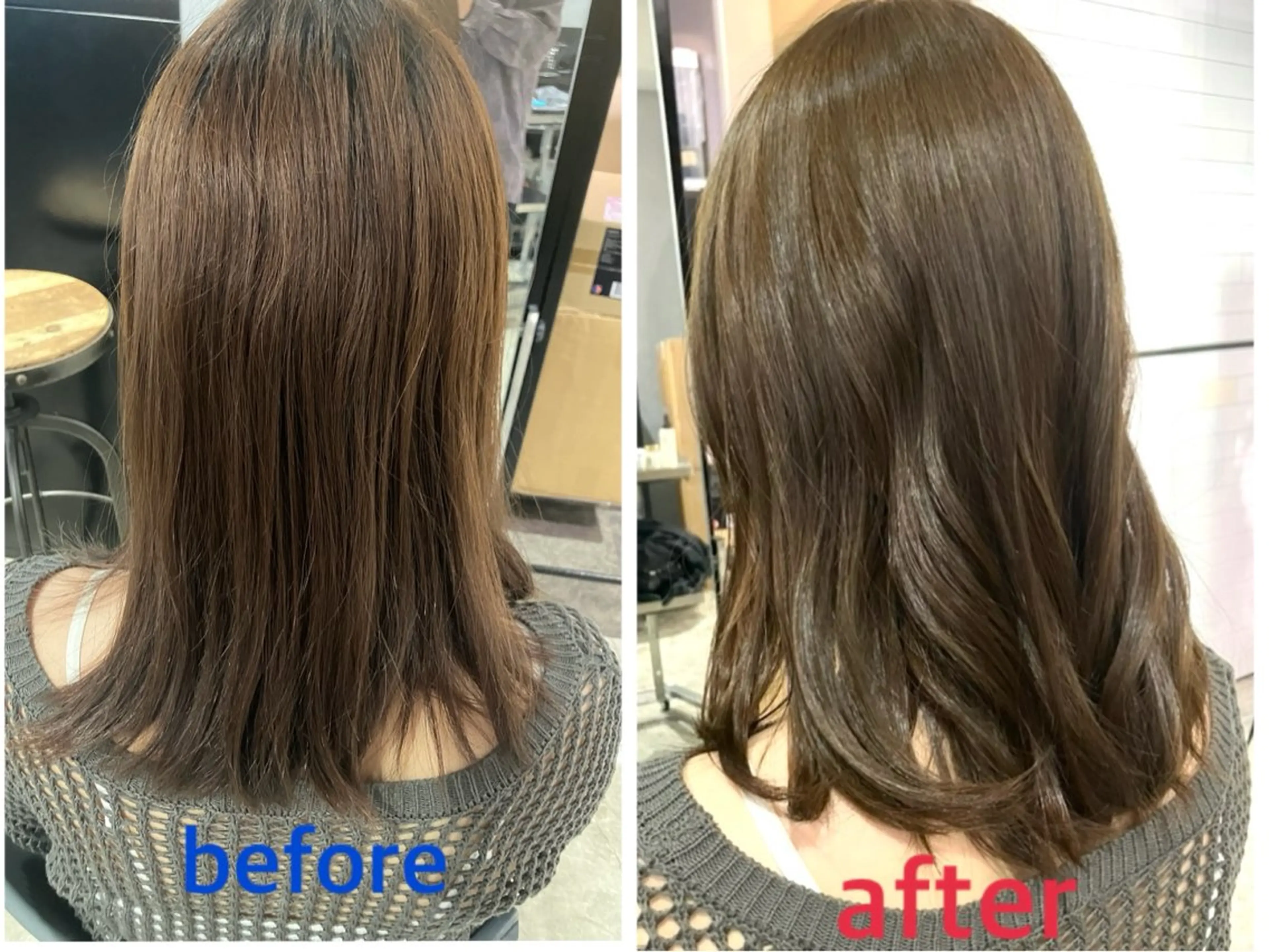 ミディアム ウルフ・ハイレイヤー 🌟ナカノ・ユウヤのヘアスタイル