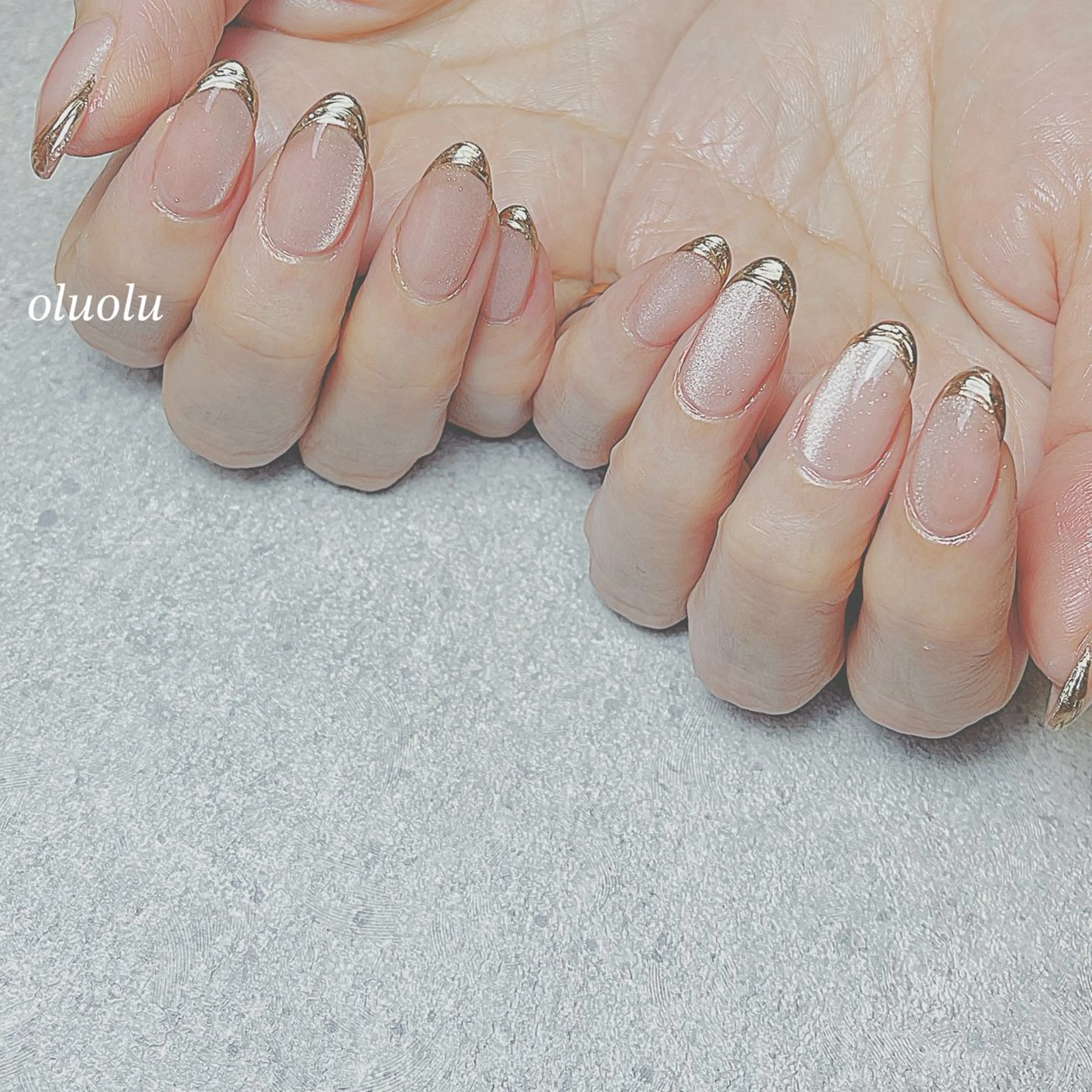 ネイル アートネイル フットネイル マグネットネイル ミラーネイル ハンドネイル 大村 紬華のネイルデザイン