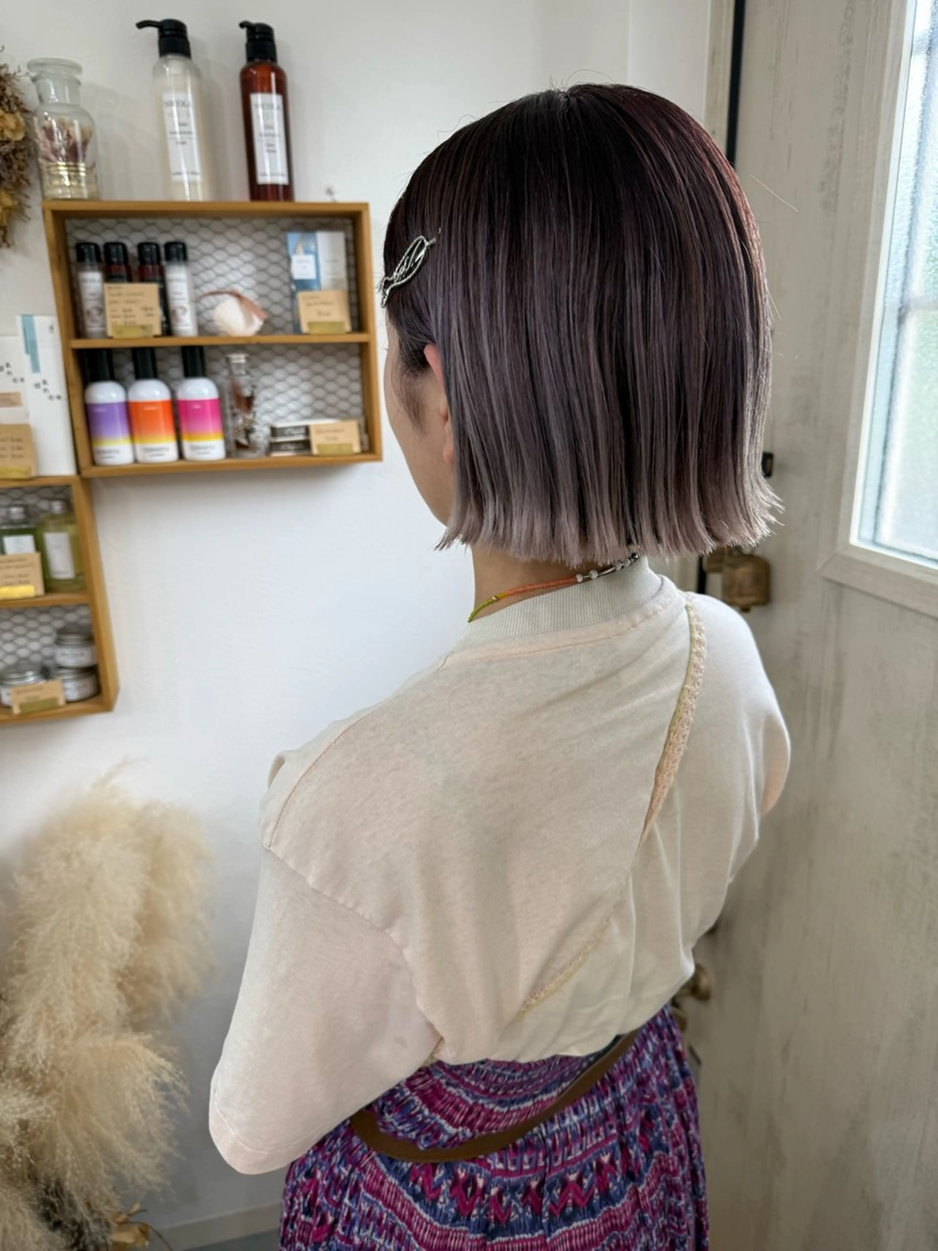 ショート カラー ヘアカラー キノシタ マユのヘアスタイル