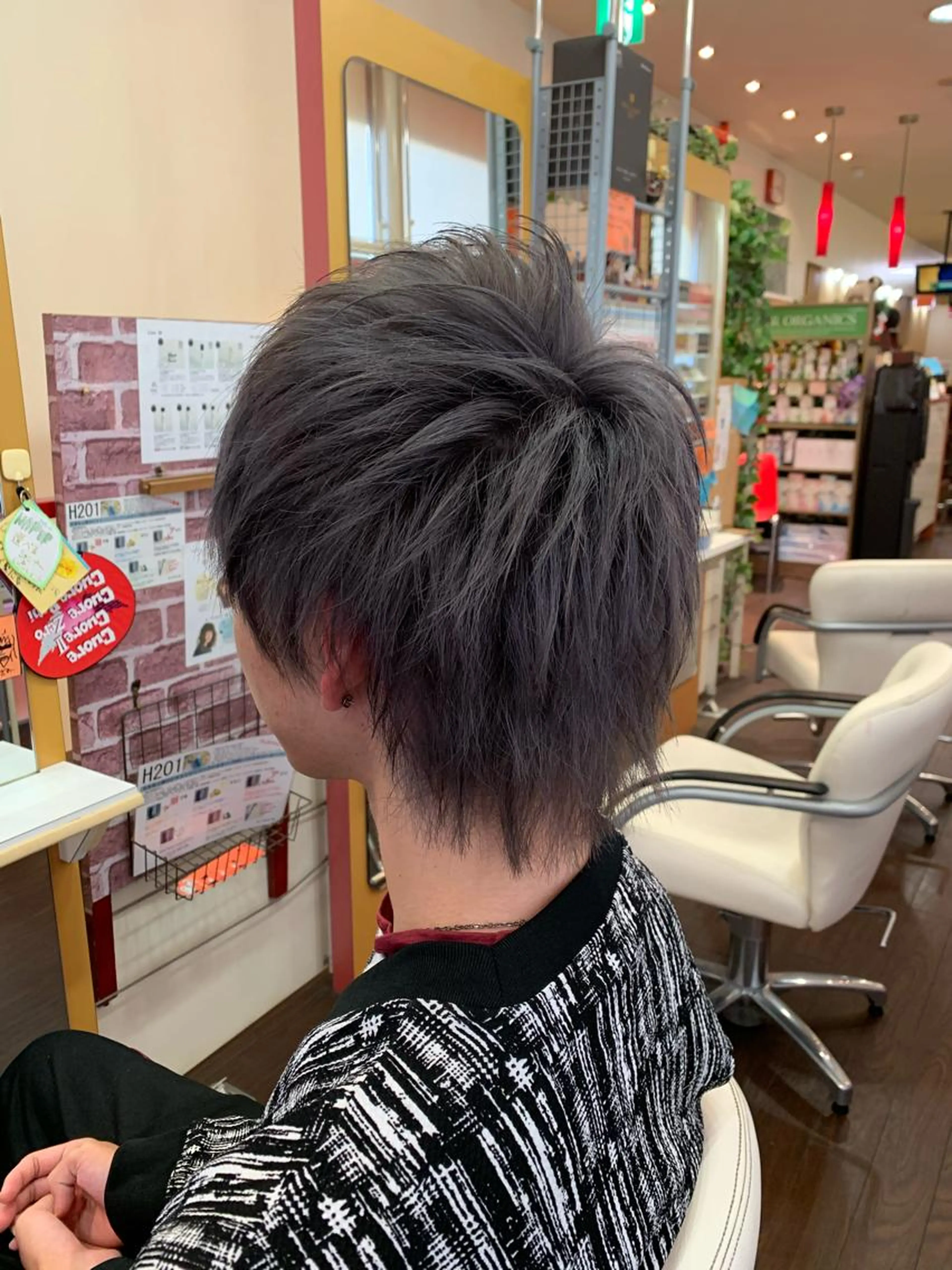 《 メンズ  》カット＋ブリーチカラーの写真