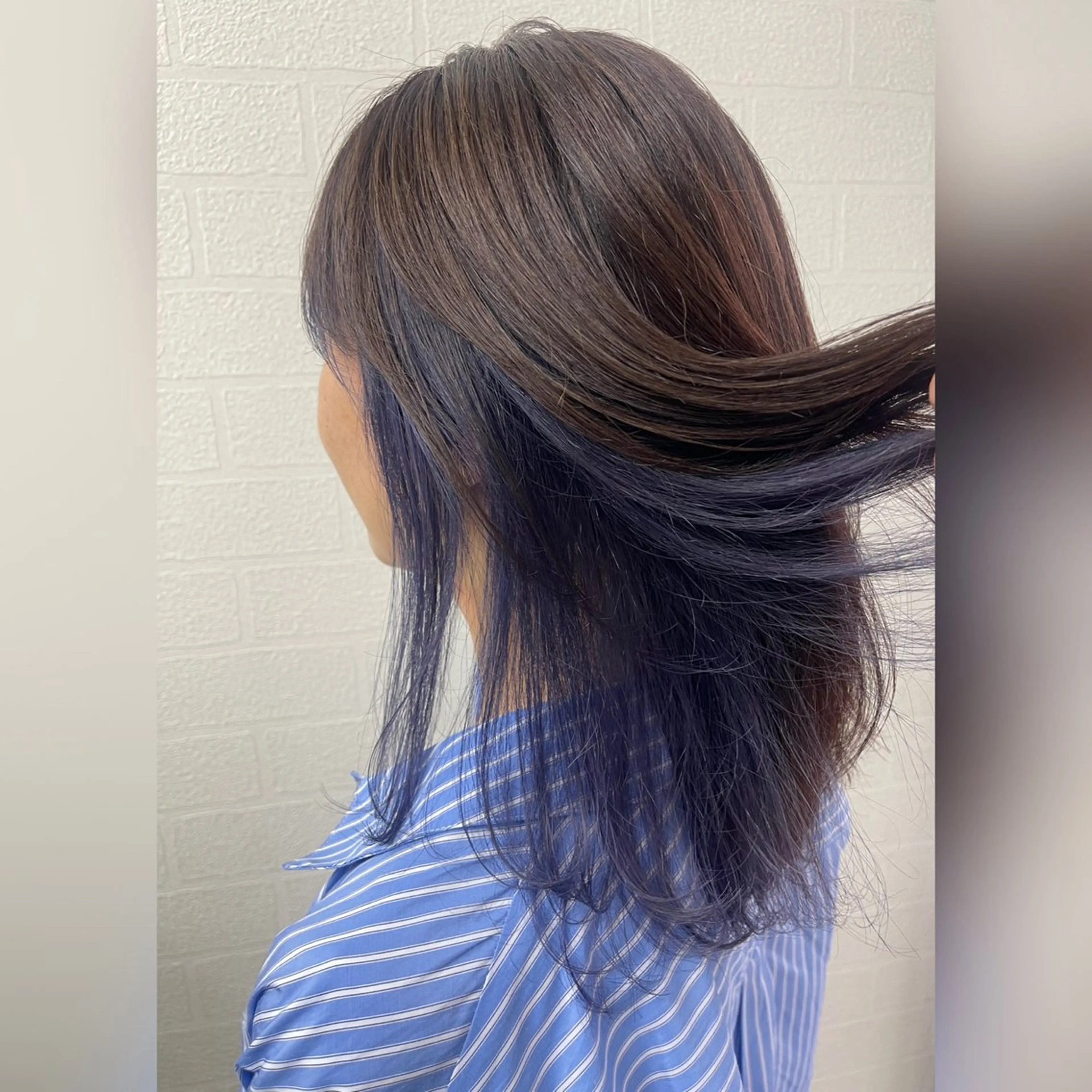 カット×インナーカラー×4stepTR ￥15000🎐の写真