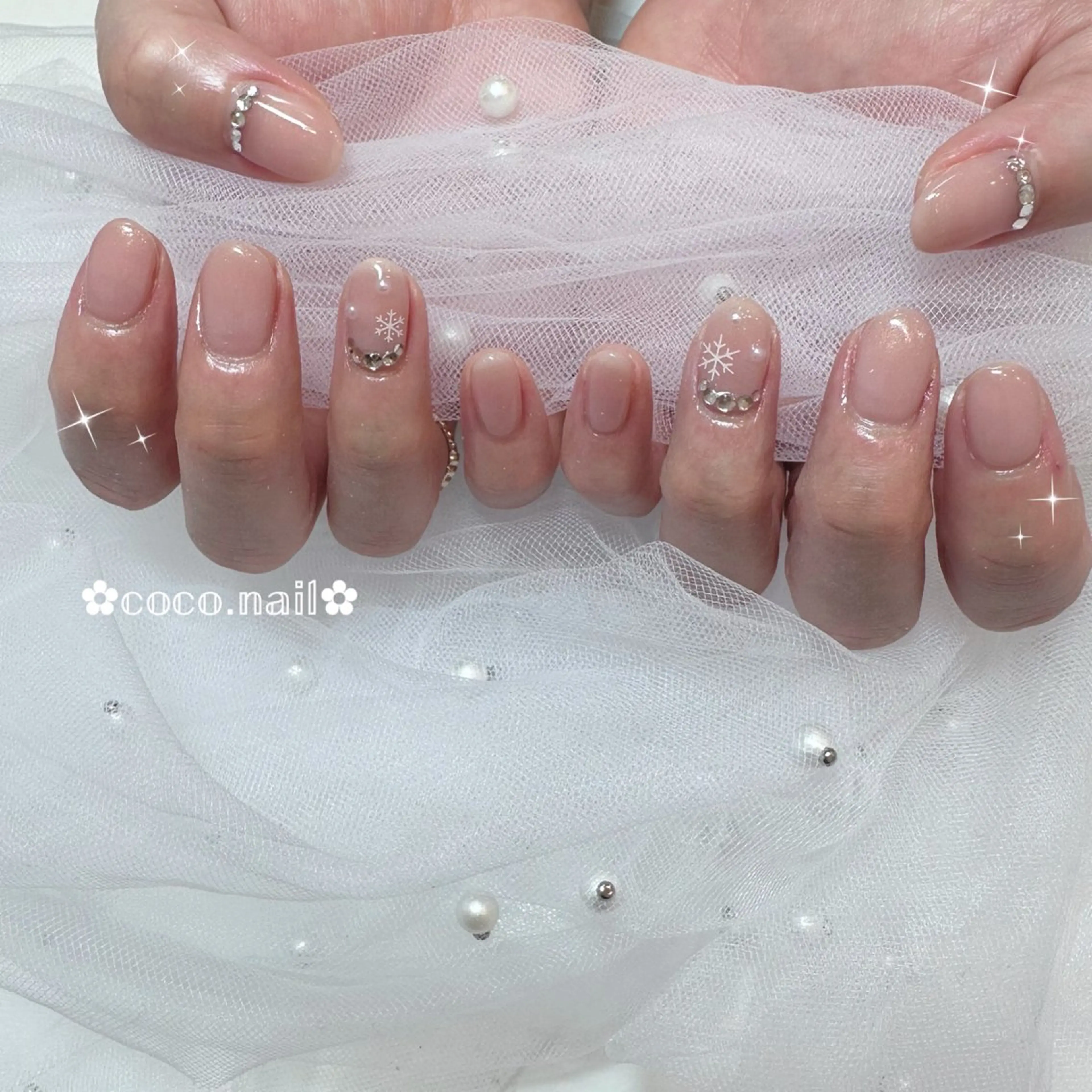 ネイル lili.nail y2k/長さ出しのネイルデザイン