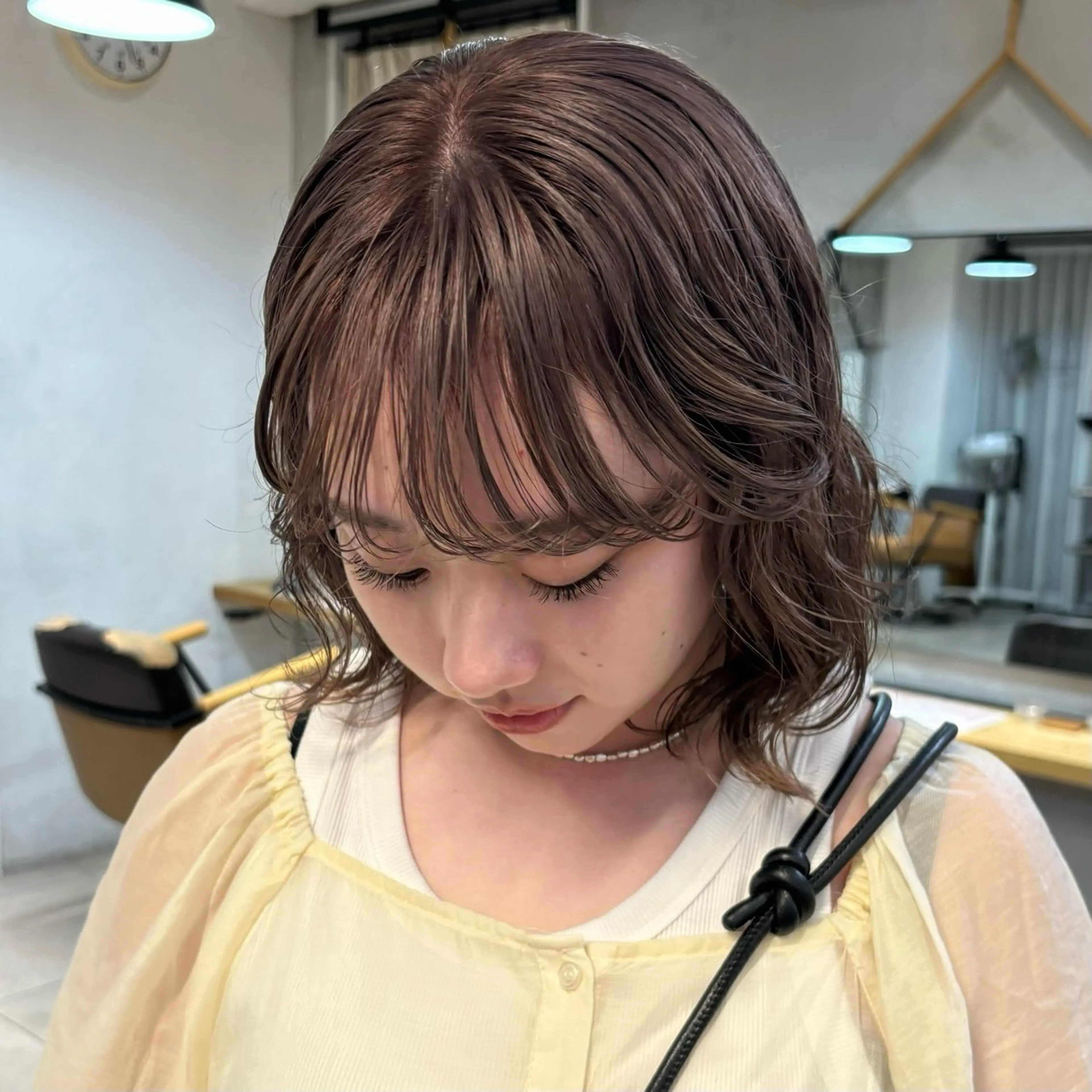 ショート 盛れる透明感カラー・ momokaのヘアスタイル