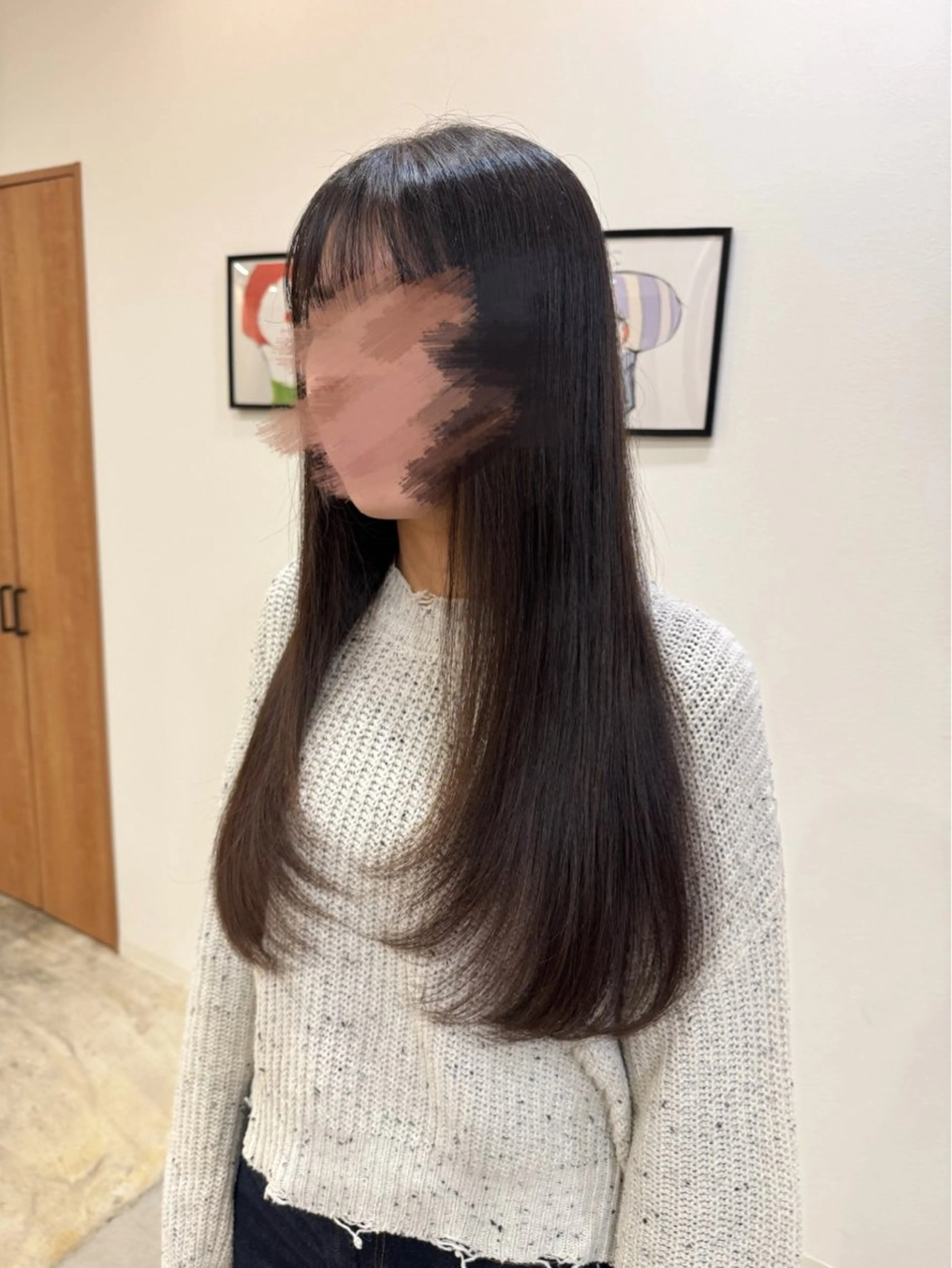 ロング ete所属・Rina 𓍯のヘアスタイル