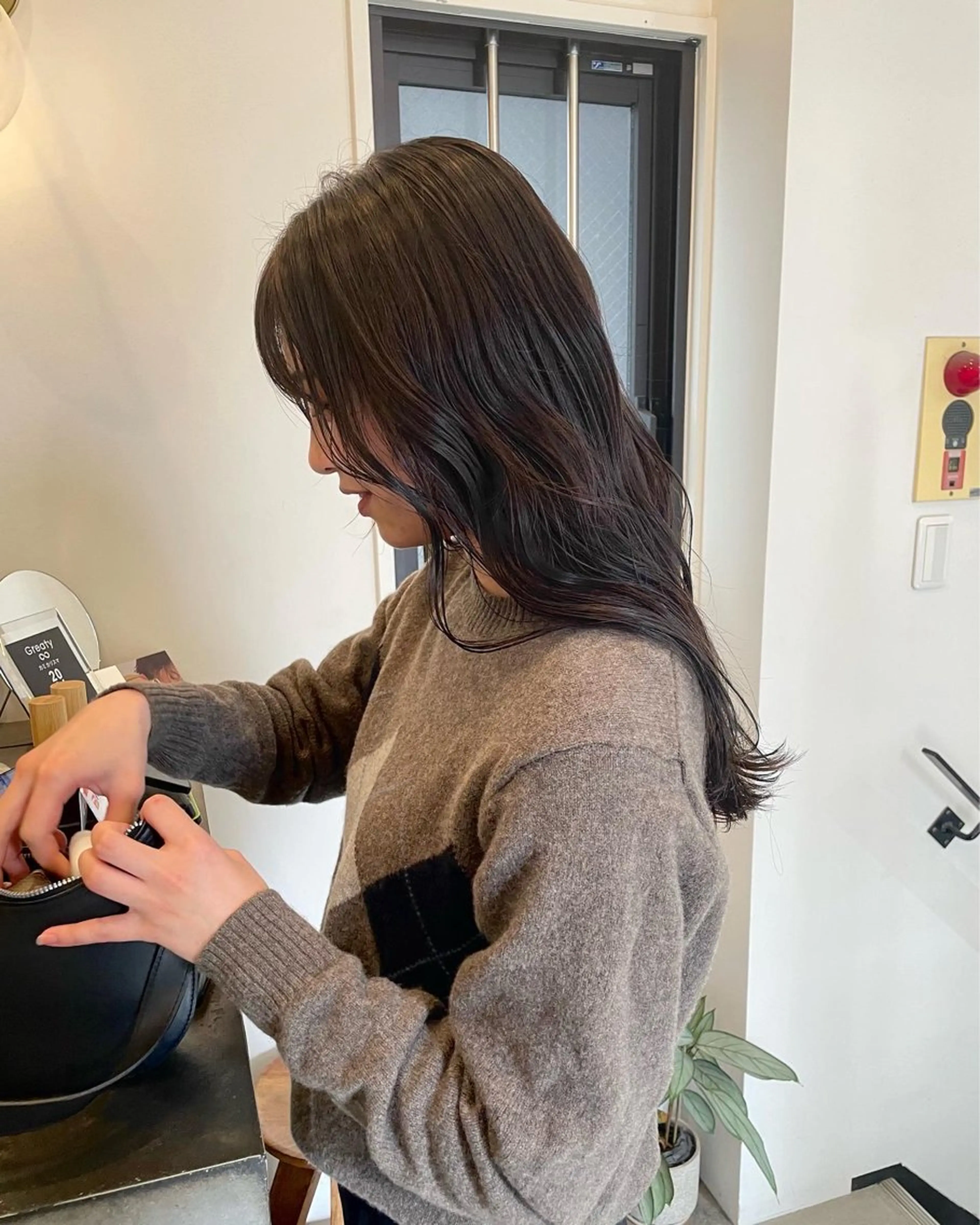 ロング カラー ヘアカラー ハナ🌼 梅田/ボブ/パーマのヘアスタイル