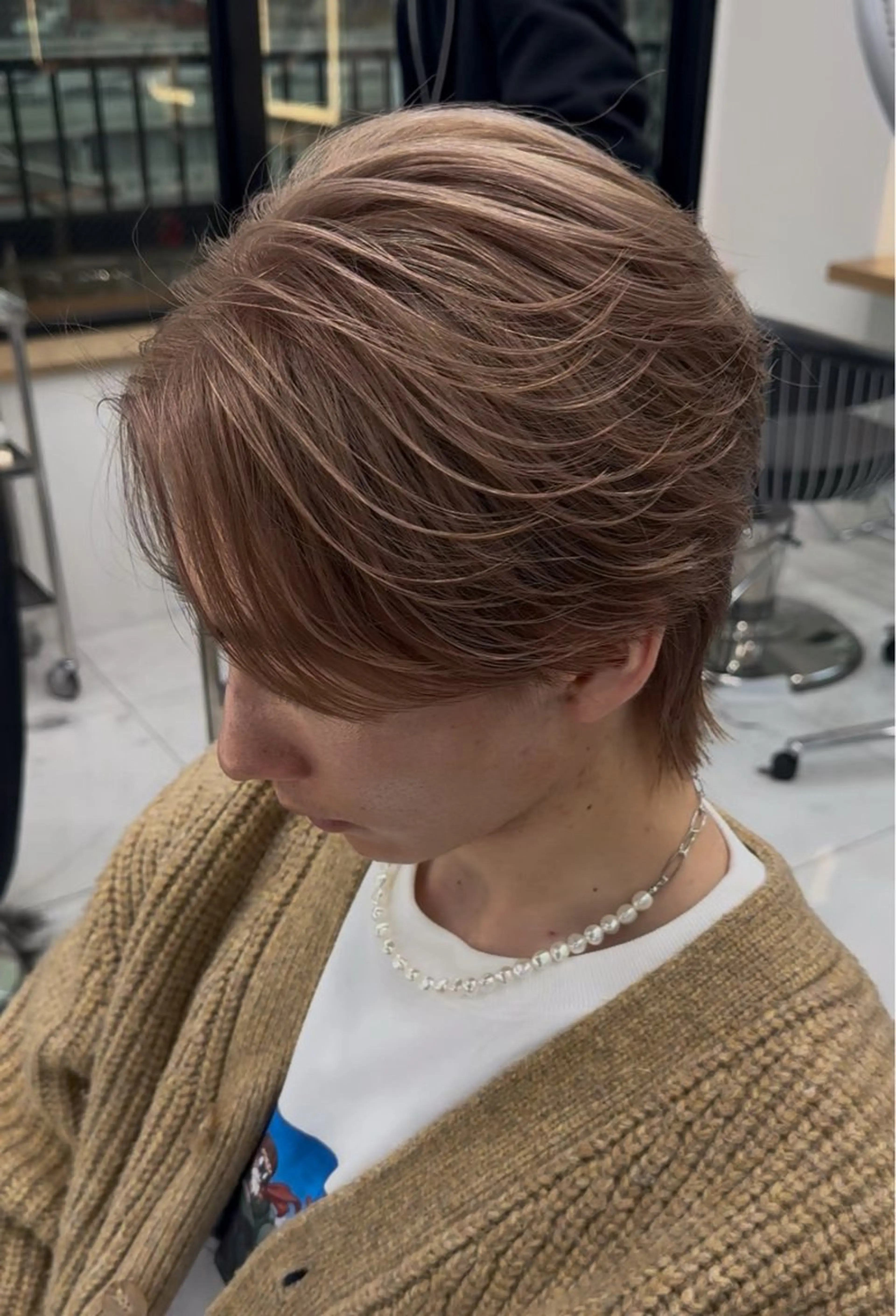 カラー メンズ 菅野 心悠/メンズヘアのヘアスタイル