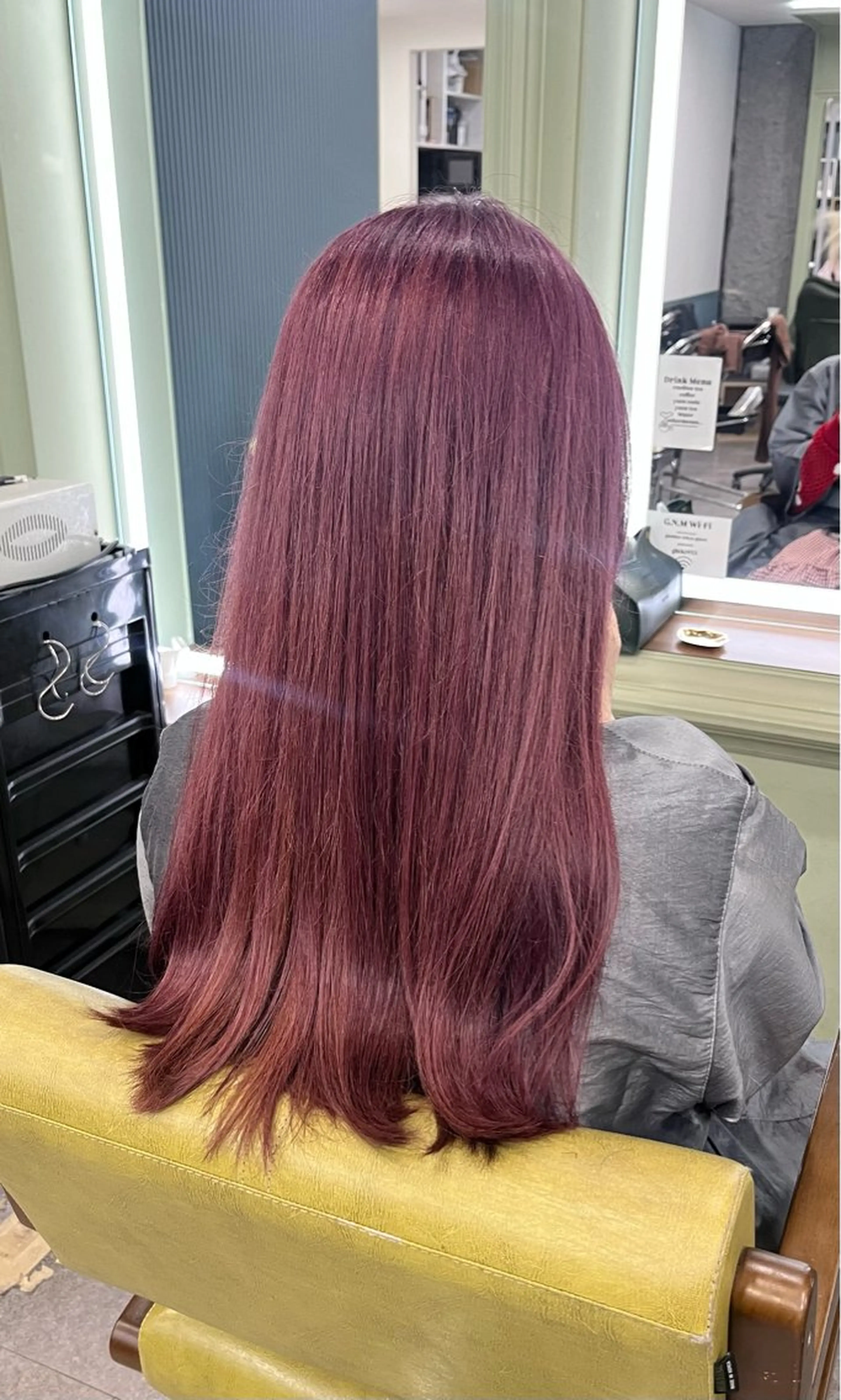 カラー AYANE ◝✩韓国ヘアのヘアスタイル