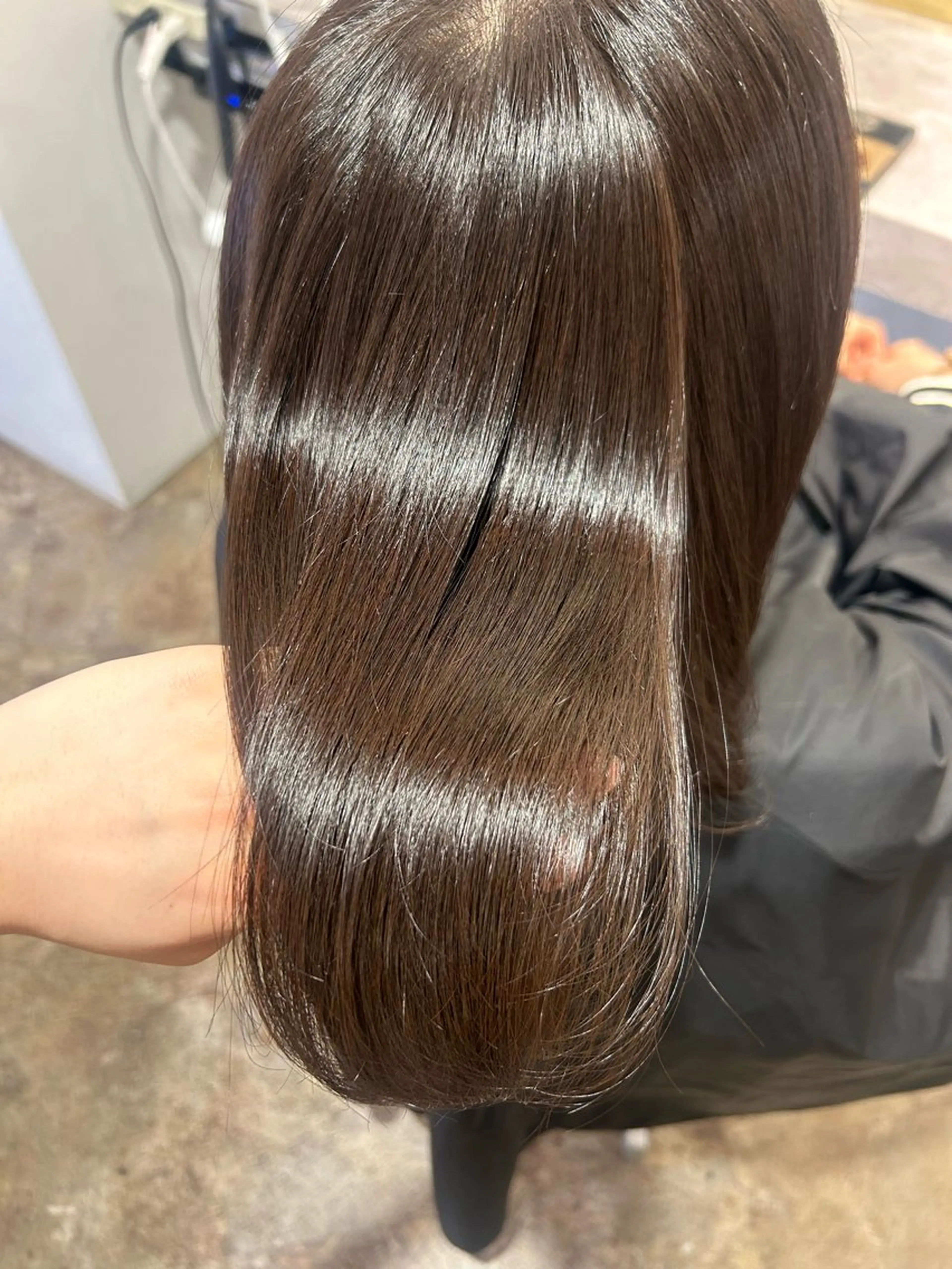 カラー ヘアカラー 透明感カラー୨୧ 松山理桜🩰˖ ࣪⊹のヘアスタイル