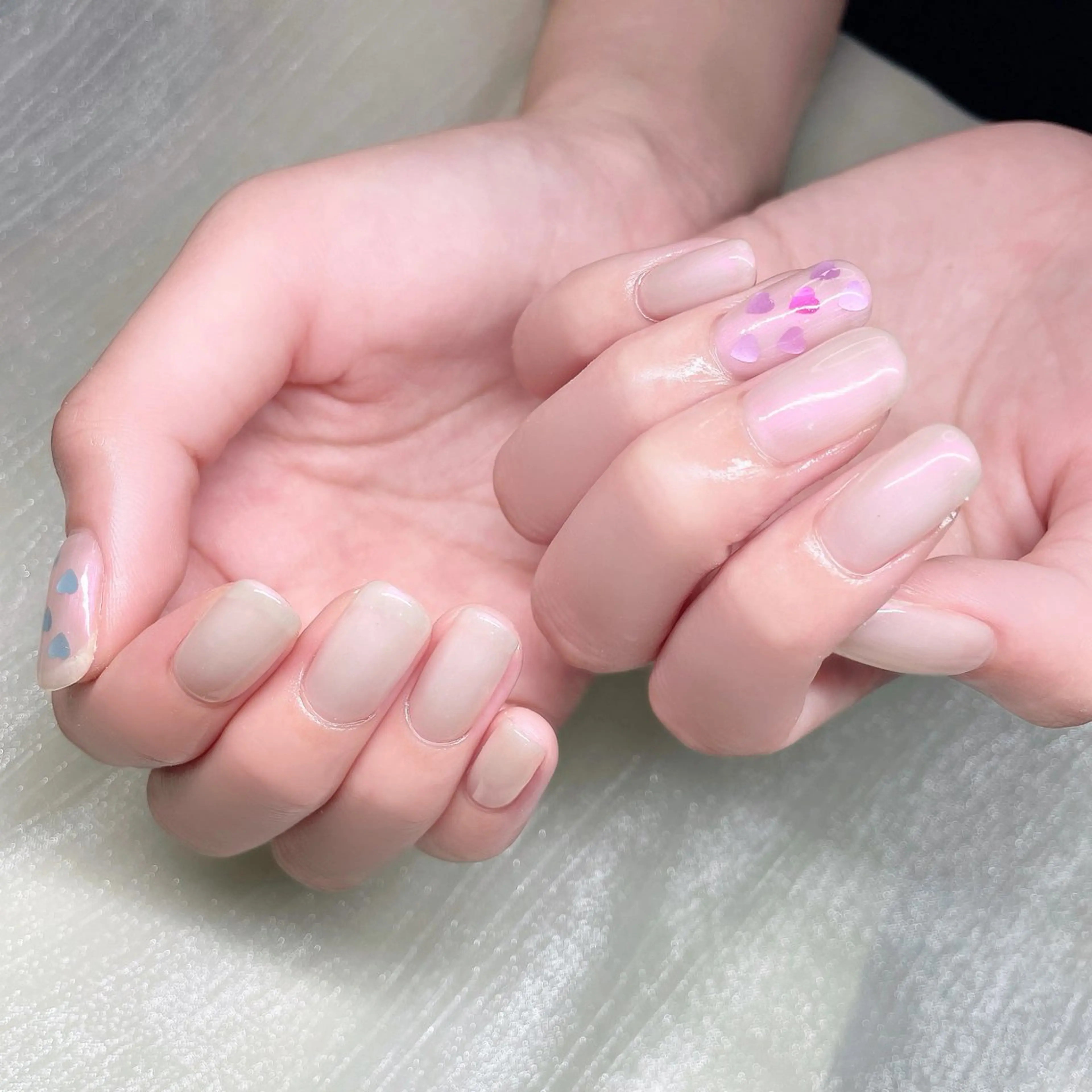 ネイル 長さ出し ハンドネイル Nailist suzuのネイルデザイン