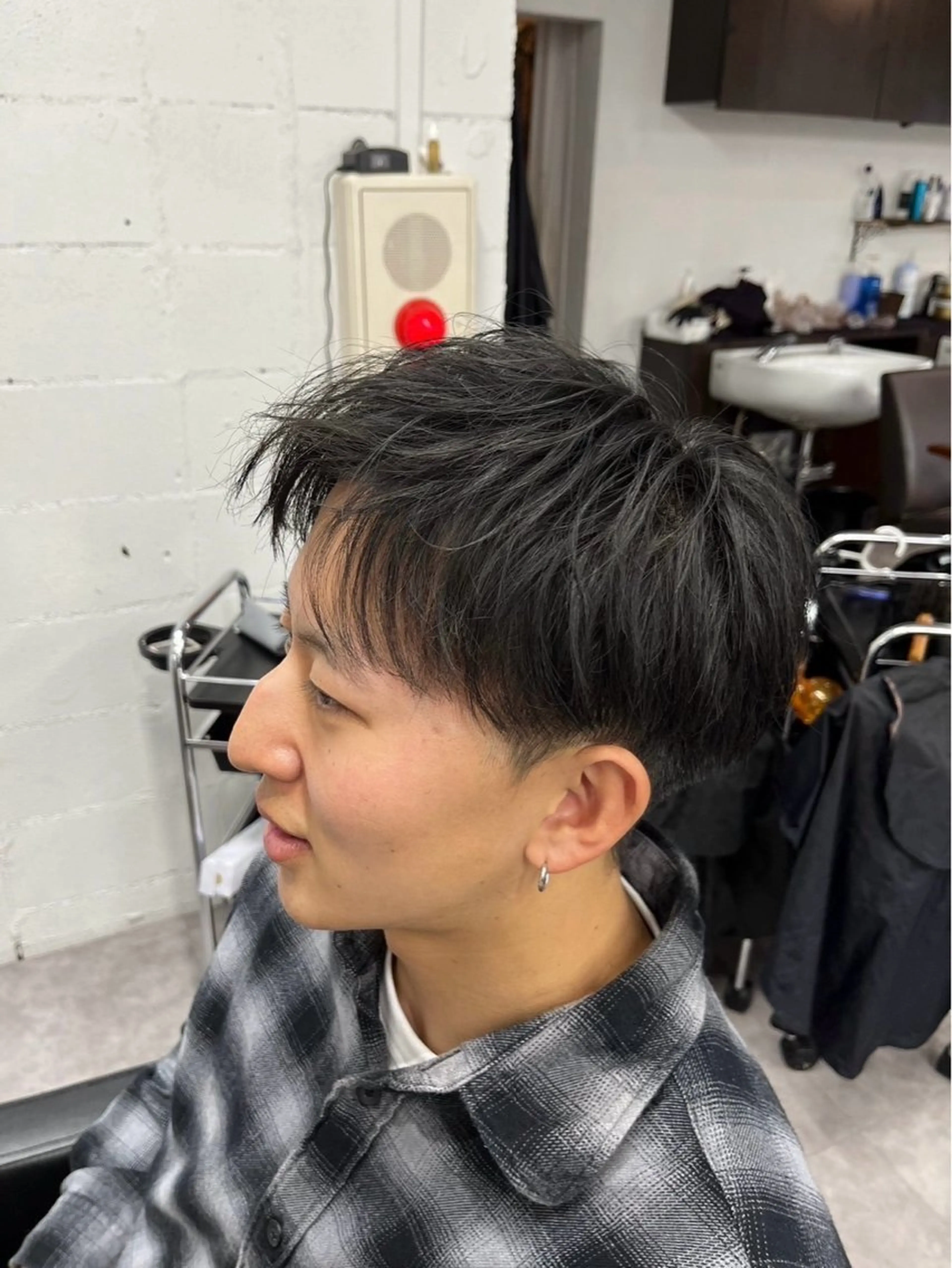 メンズ カット 小島 希星のヘアスタイル