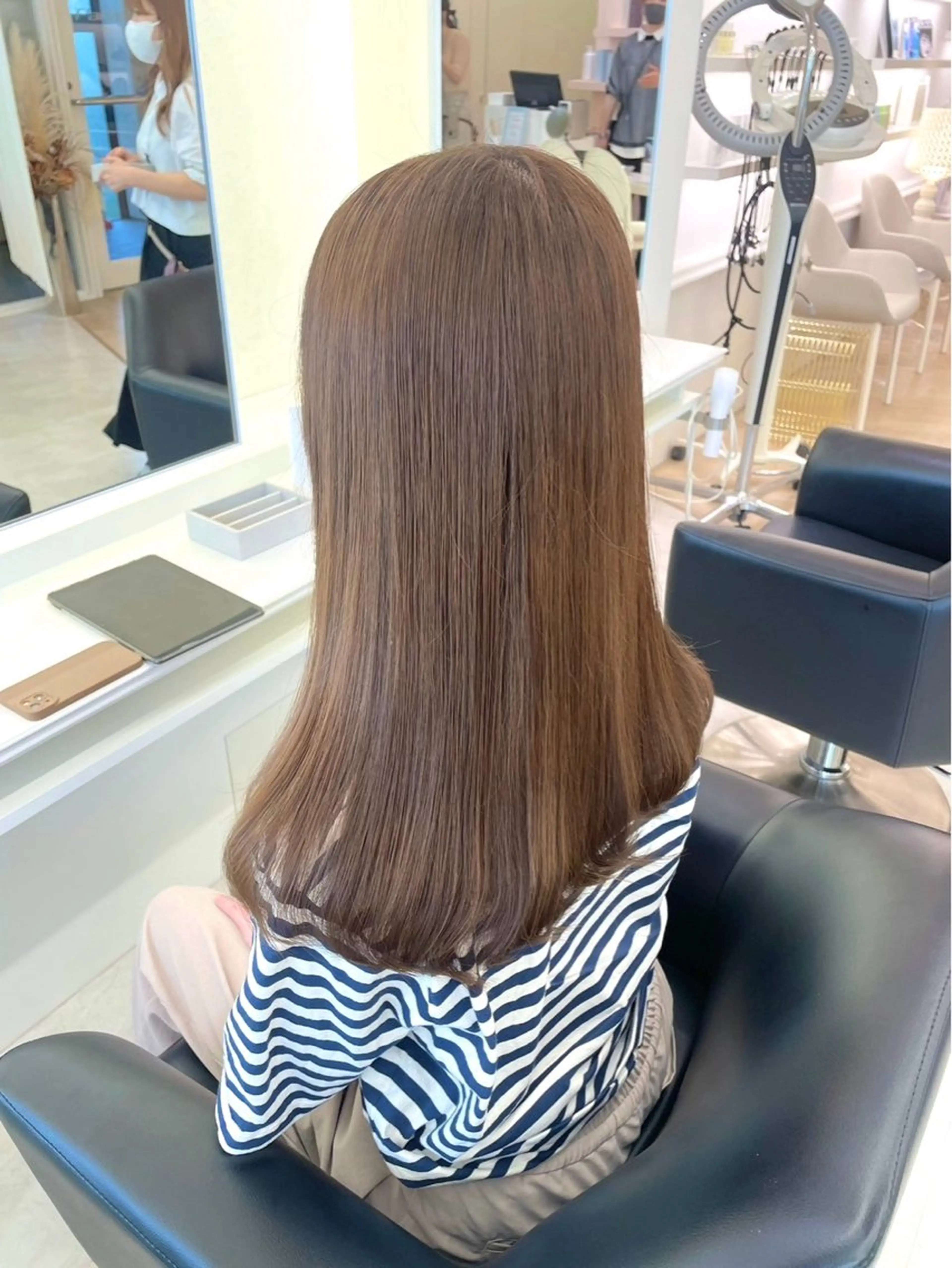 ロング カラー ParveMix 🪽鳥取彩花のヘアスタイル