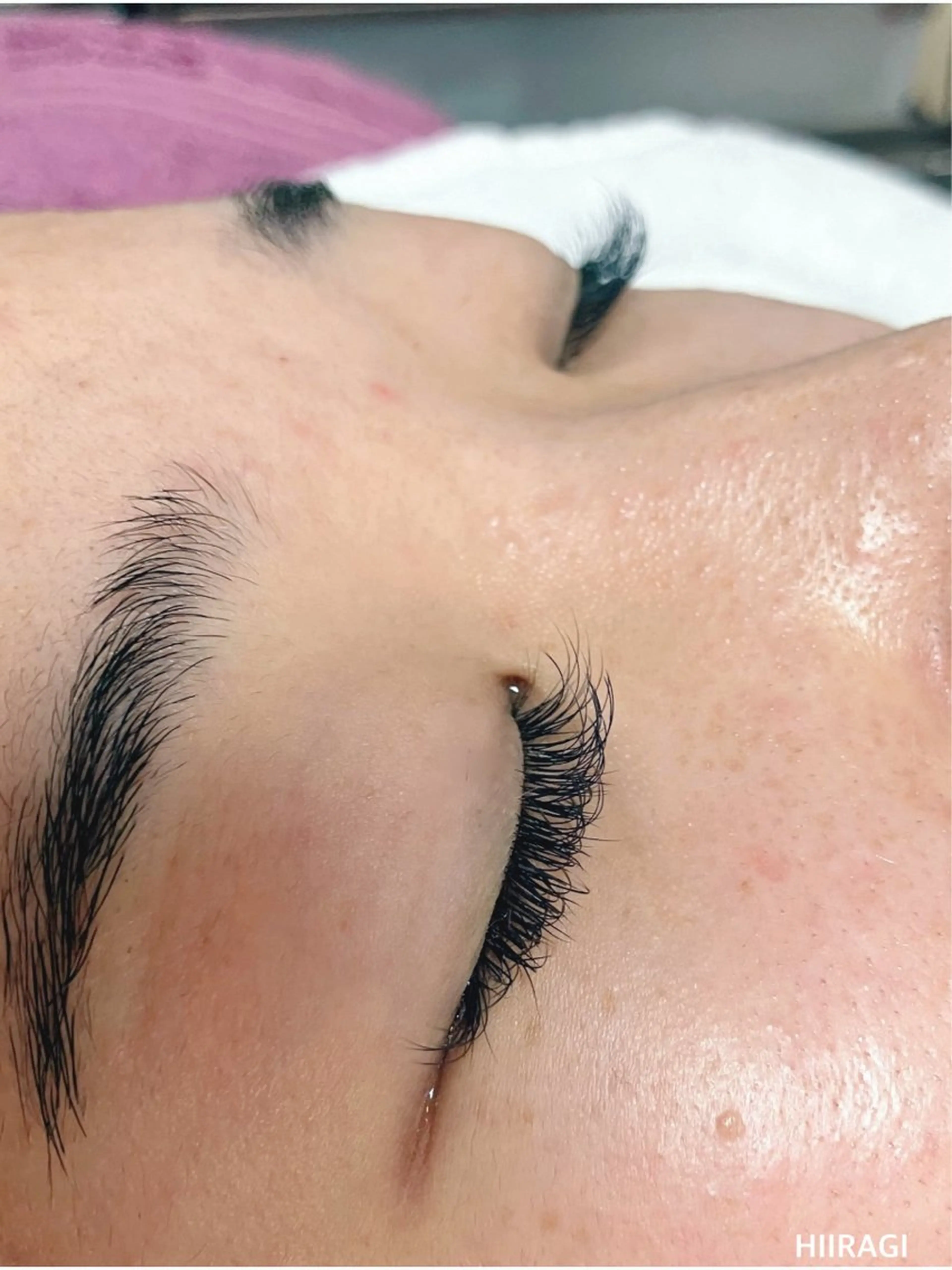 フラットマットラッシュ上のみ.ブラック(初回のみ)マツエクオフ代は別途500円いただいております。の写真