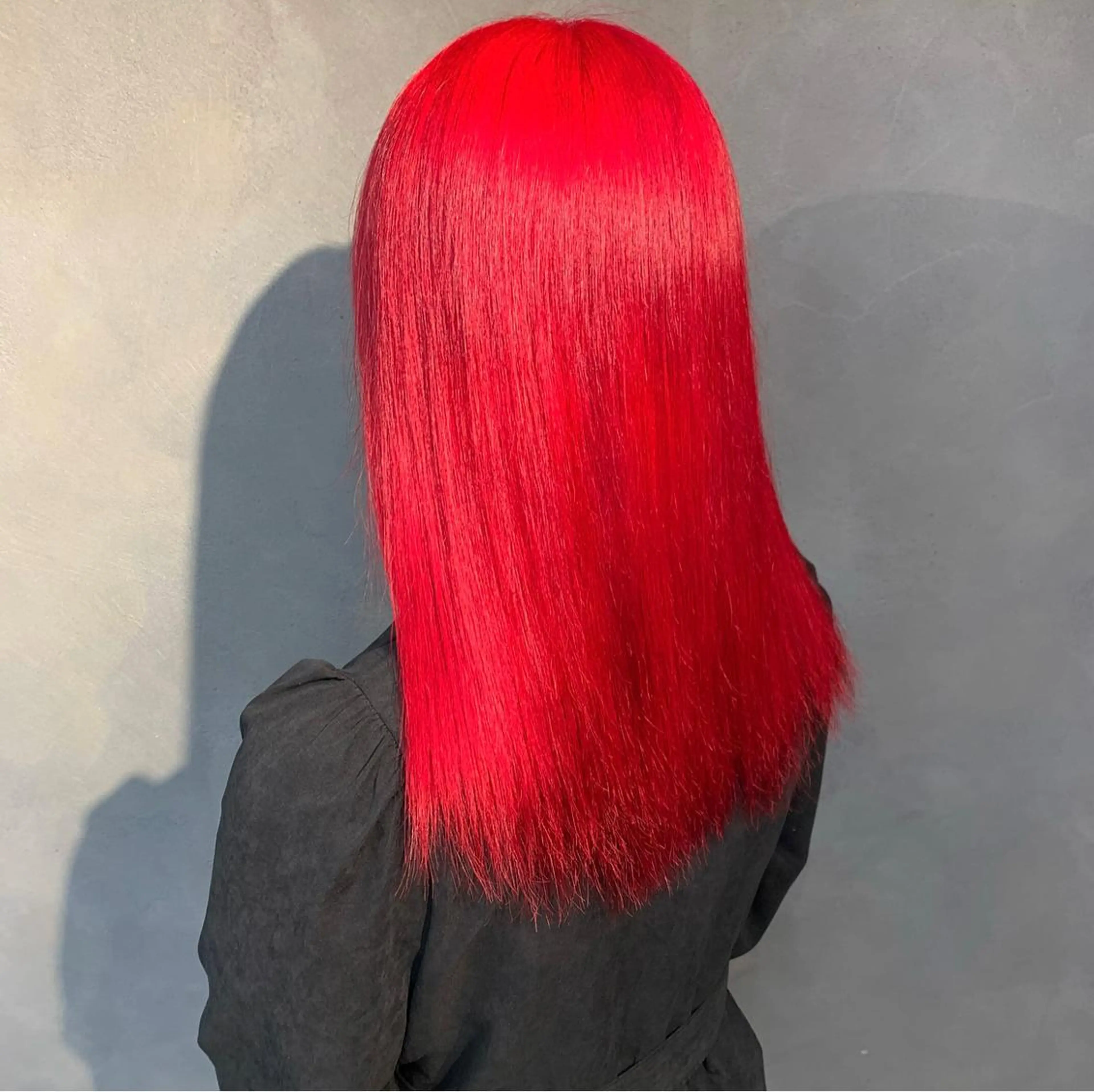 セミロング ❤️‍🔥シールエク ＋カラー京❤️‍🔥のヘアスタイル