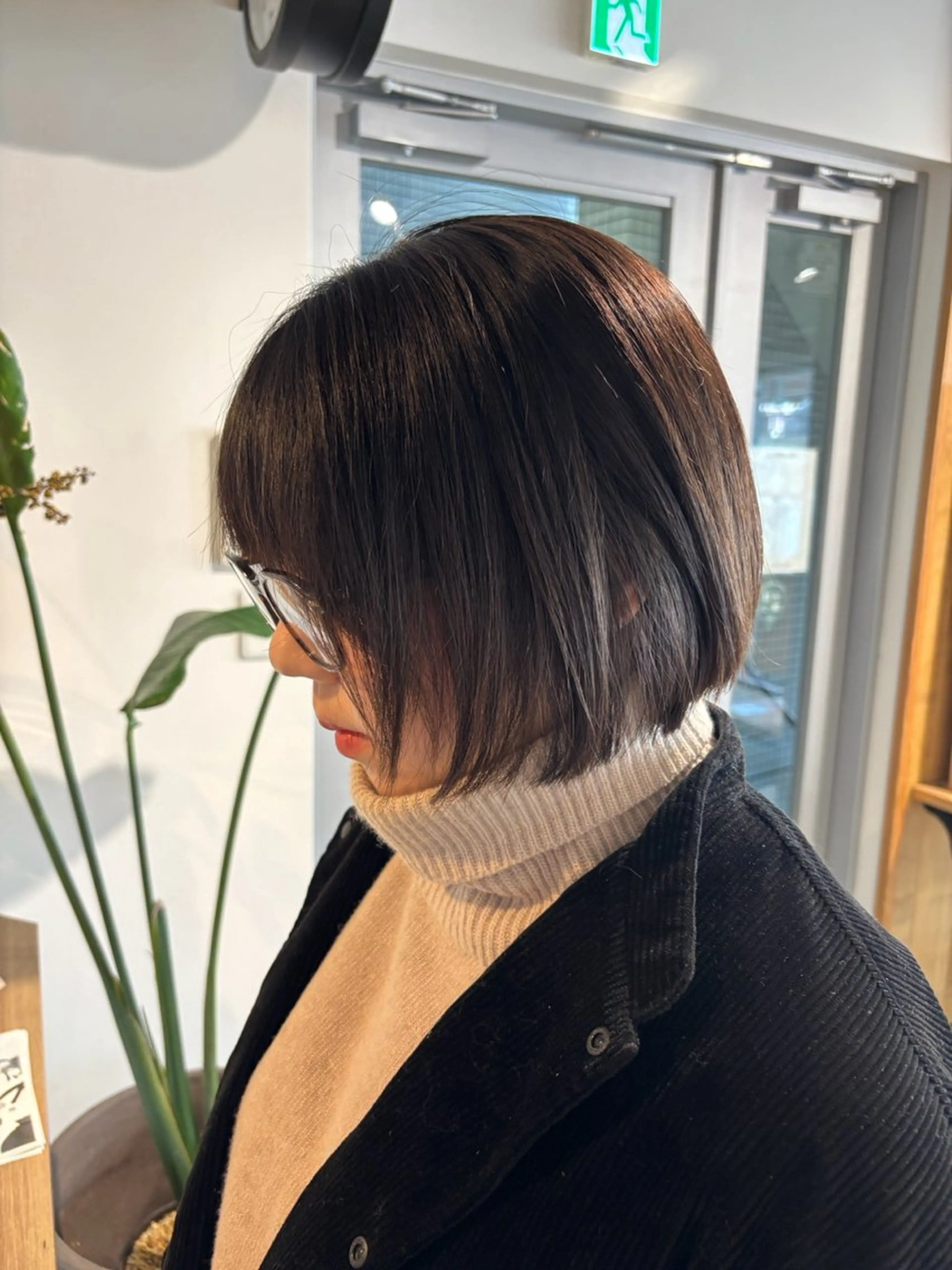 ショート ボブ/透明感カラー/ あかねのヘアスタイル