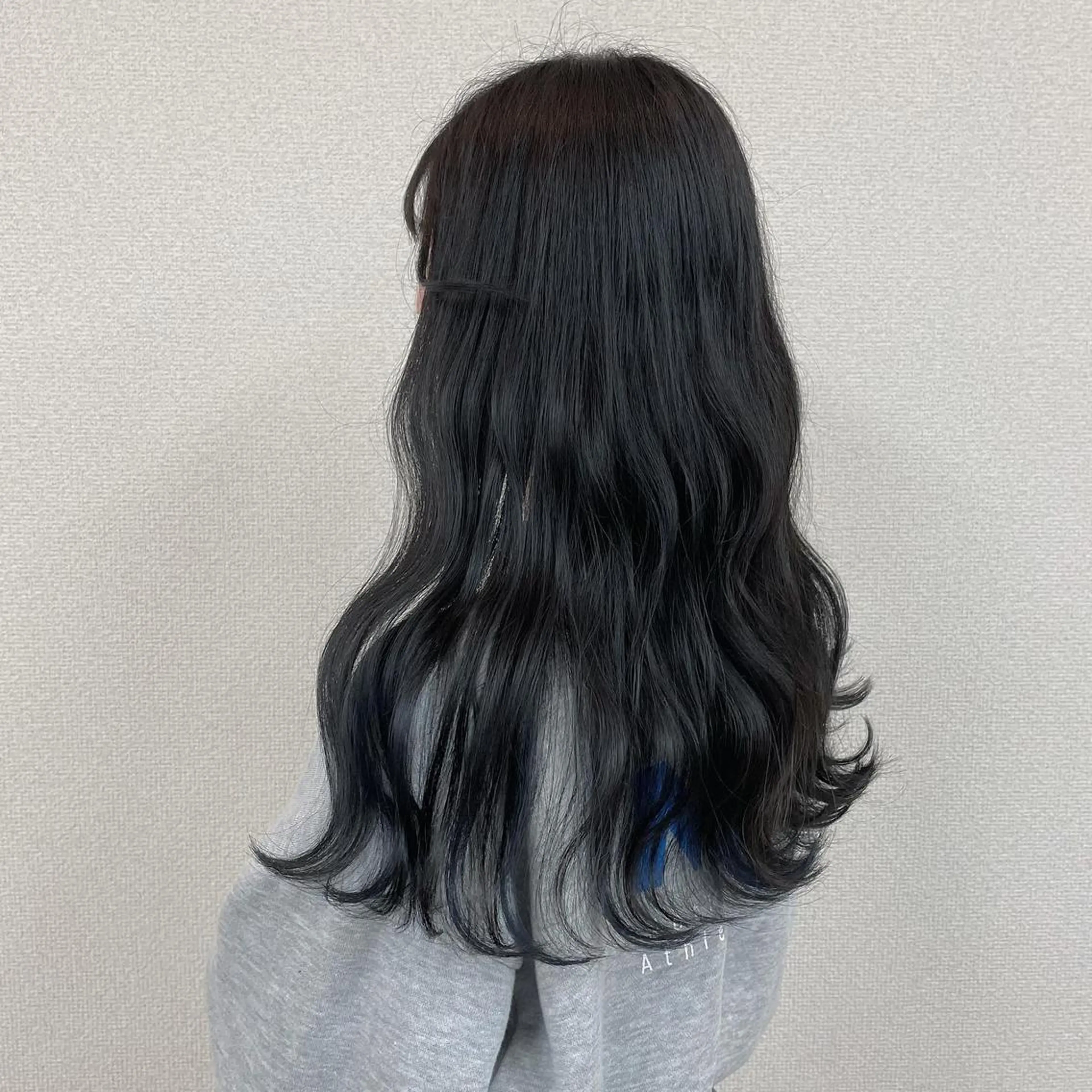 セミロング カラー もりたみかこ 美容師お休み中のヘアスタイル