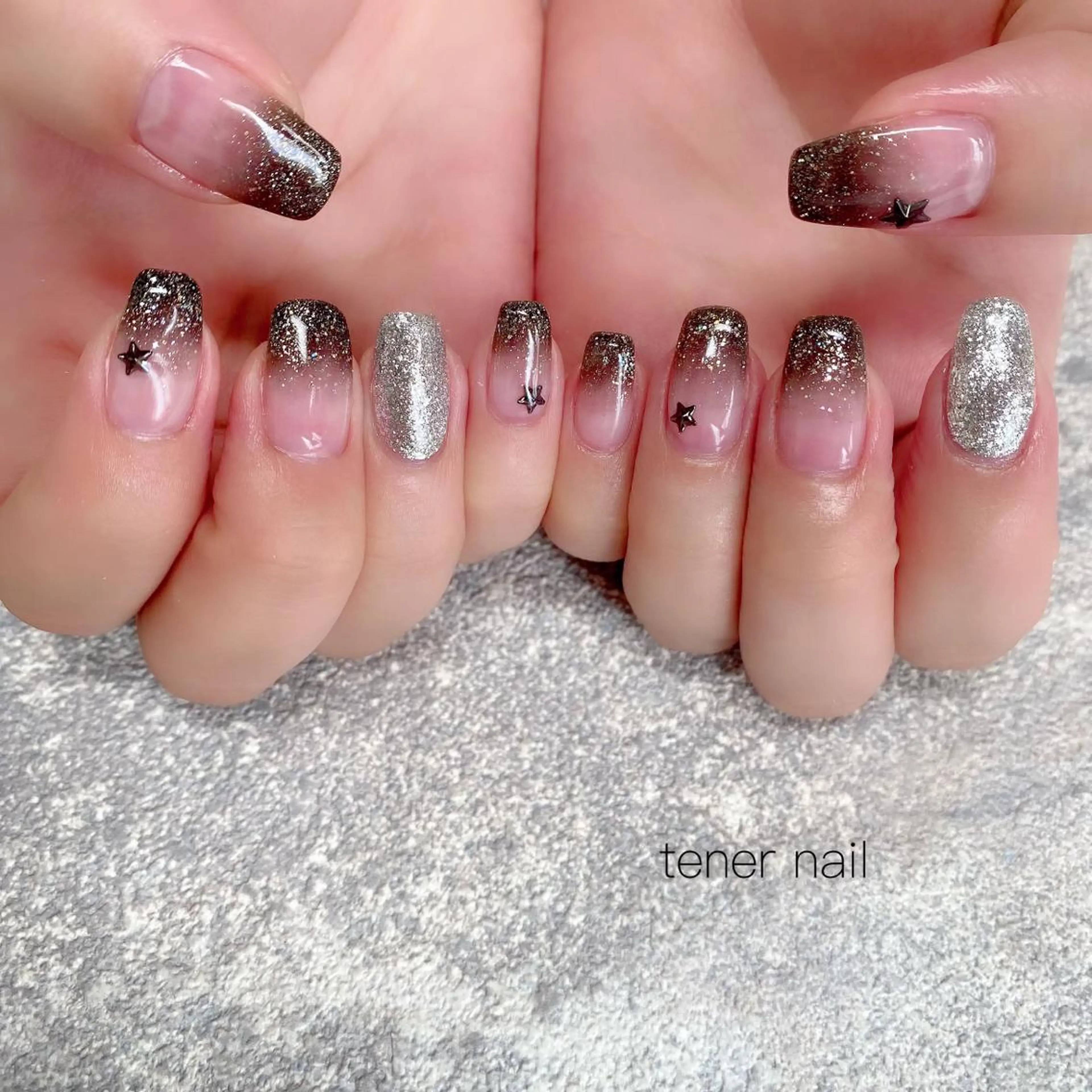 ネイル グラデーション テネルネイル tener nailのネイルデザイン