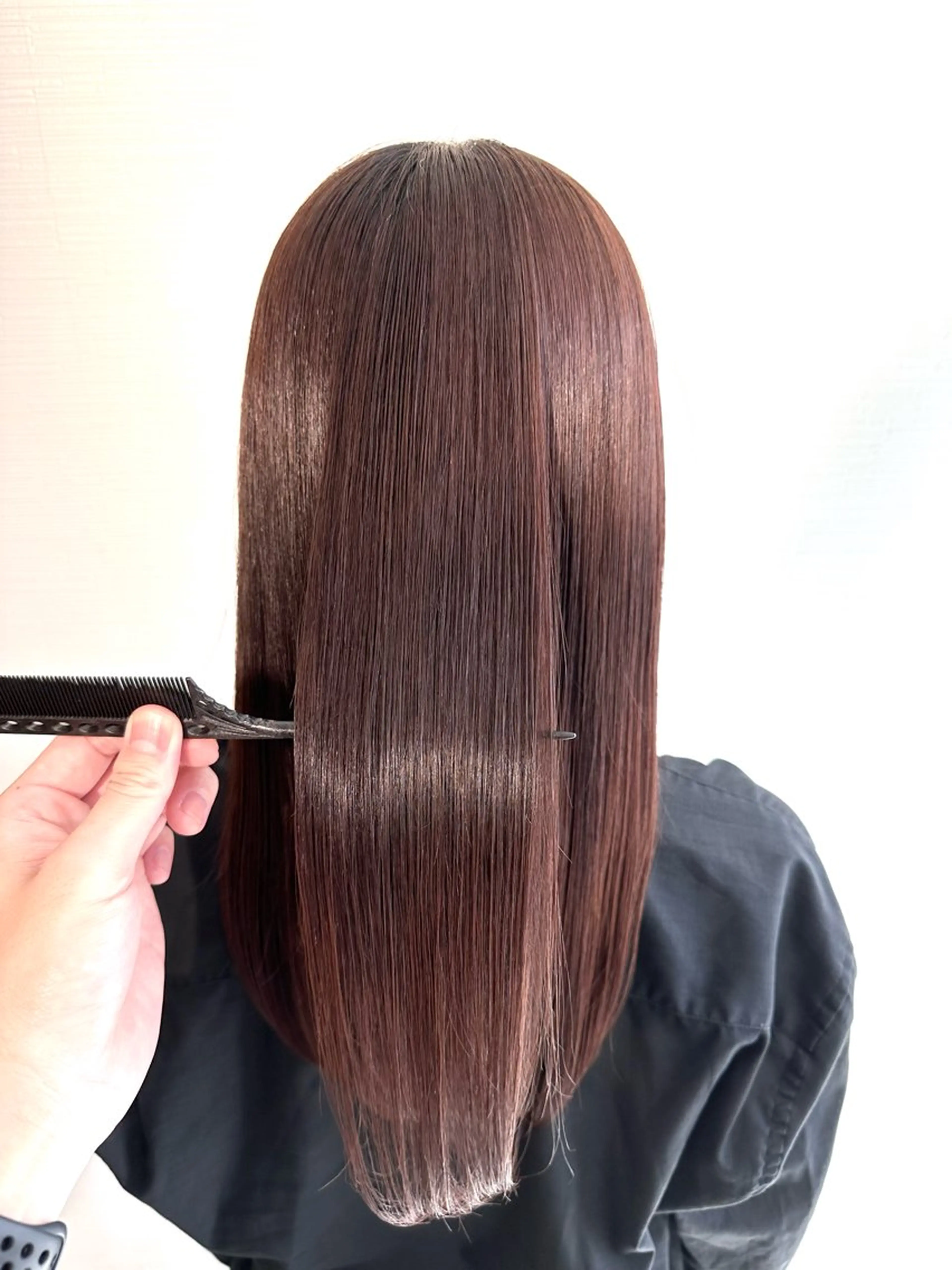 セミロング カラー 髪質改善 トリートメント 🥇髪質改善🥇 polon代表鵜澤のヘアスタイル