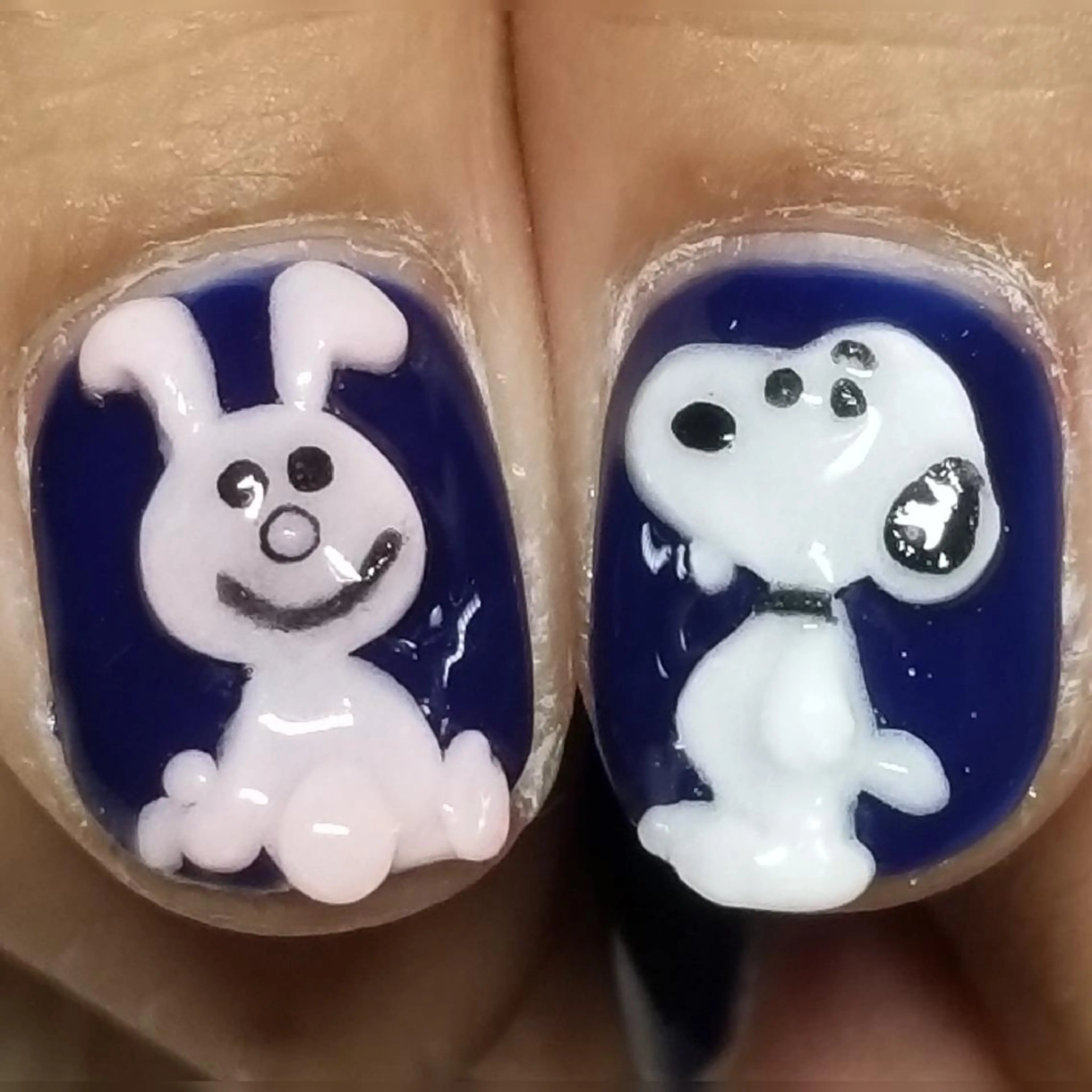 ネイル ネイビー ワンカラーネイル ハンドネイル よしだ ひろきのネイルデザイン