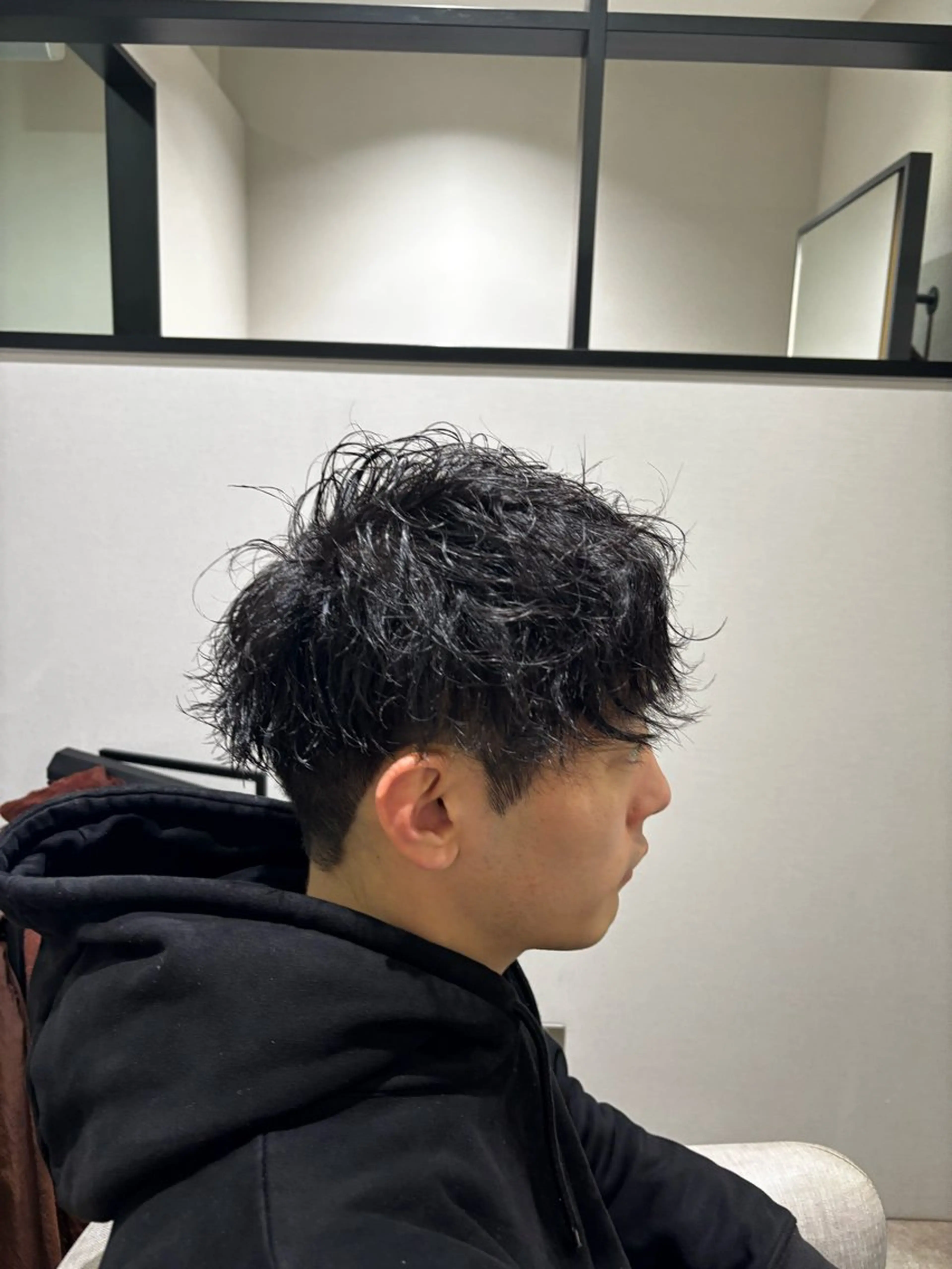 パーマ カット パーマ 平日モデル価格あり メンズ人気/水橋柊太のヘアスタイル