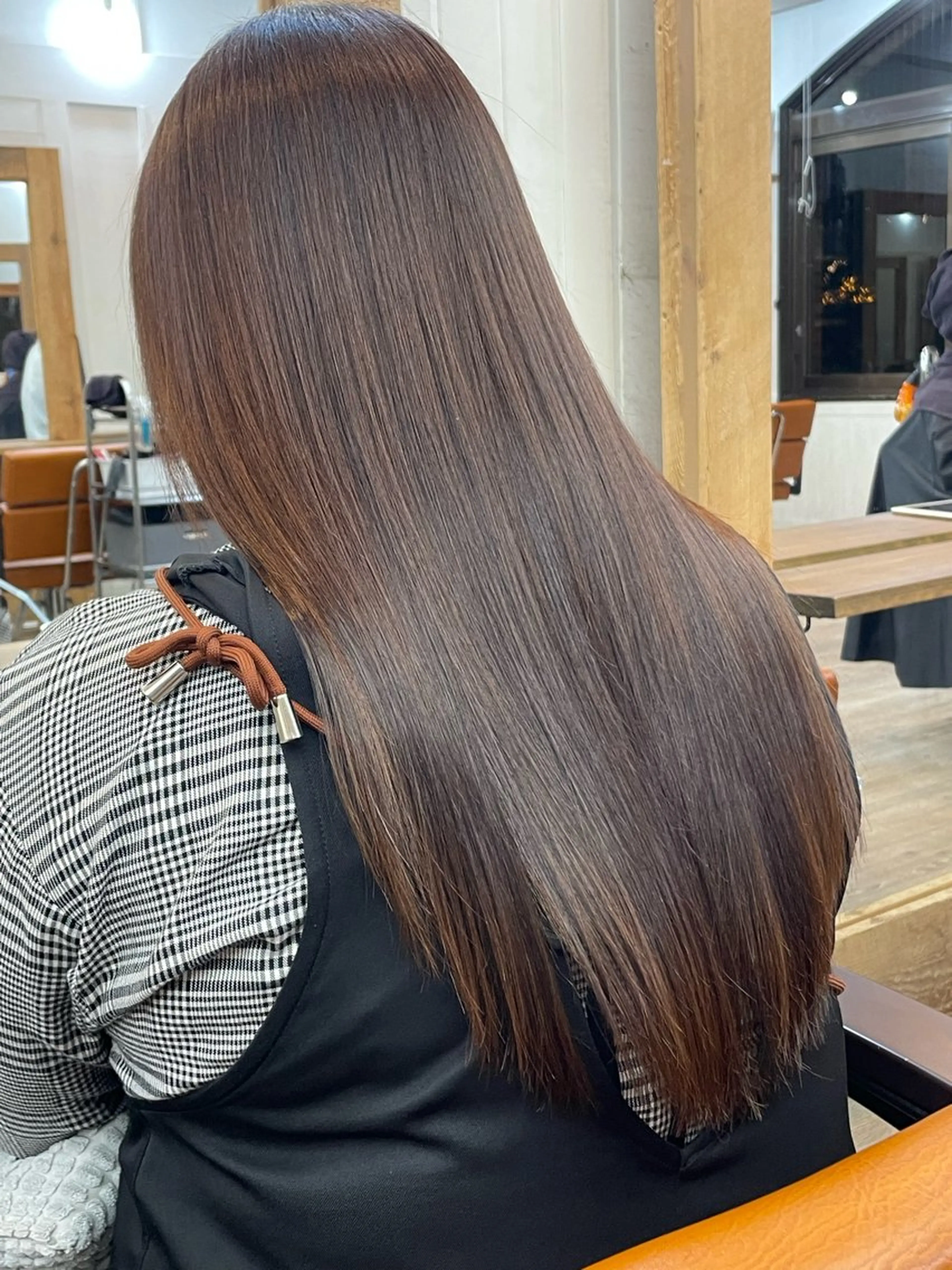 ロング カラー カット ヘアカラー トリートメント HIKARU副店長/ ✨️髪質改善のヘアスタイル