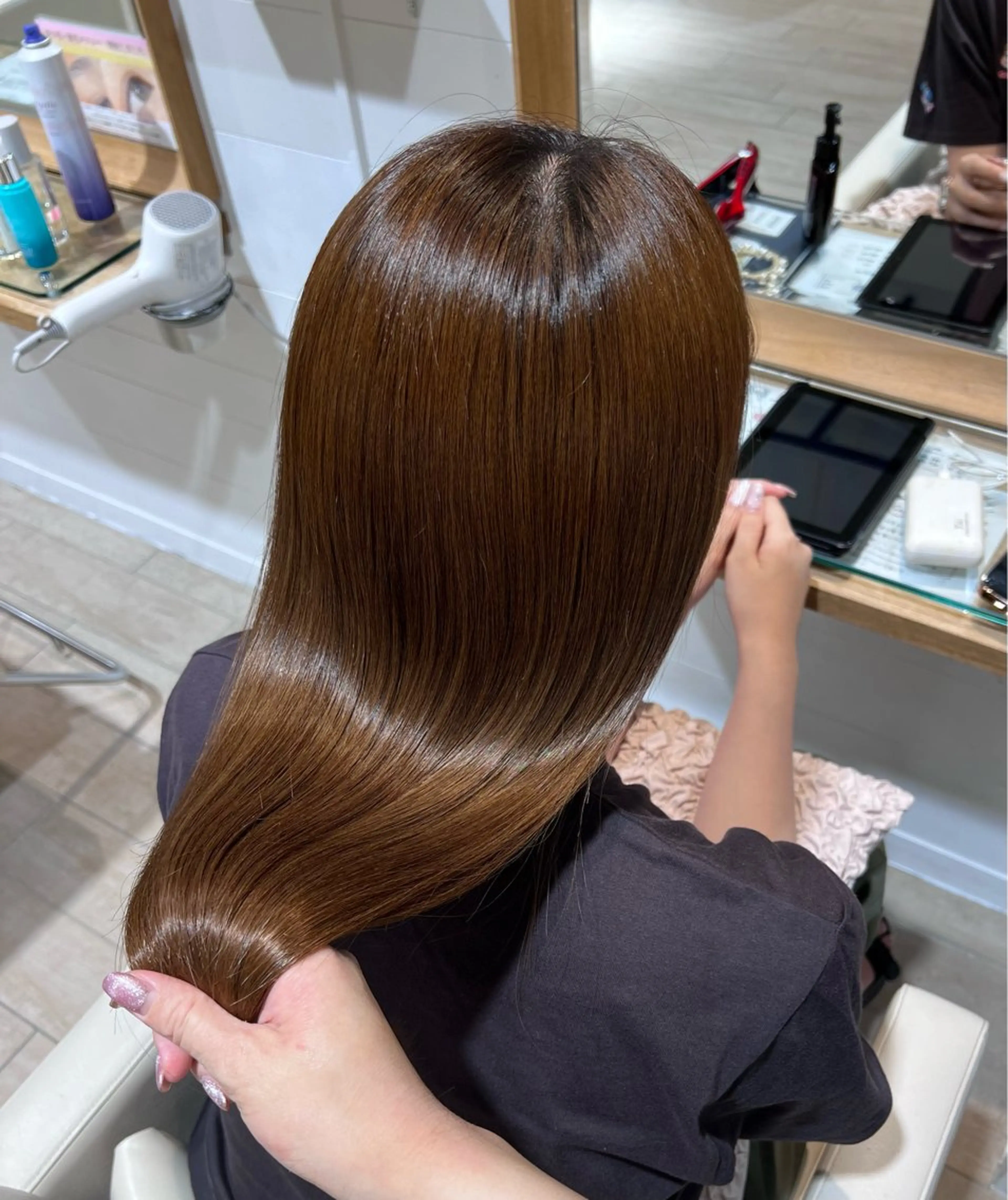 ロング 髪質改善 トリートメント モデル募集 セイノチヒロのヘアスタイル