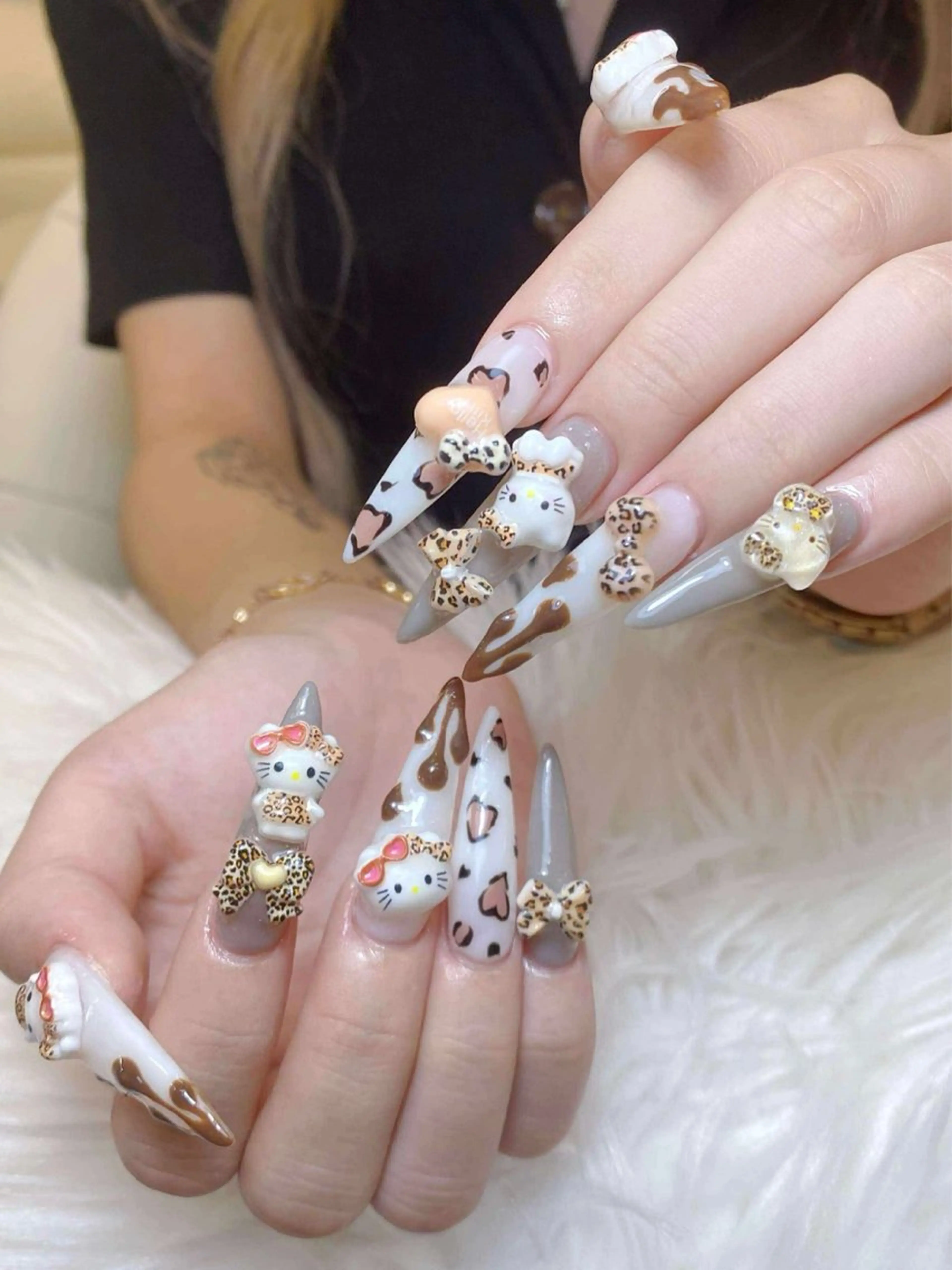 ネイル ハンドネイル ANH NAIL ゴテゴテ専門店💎のネイルデザイン