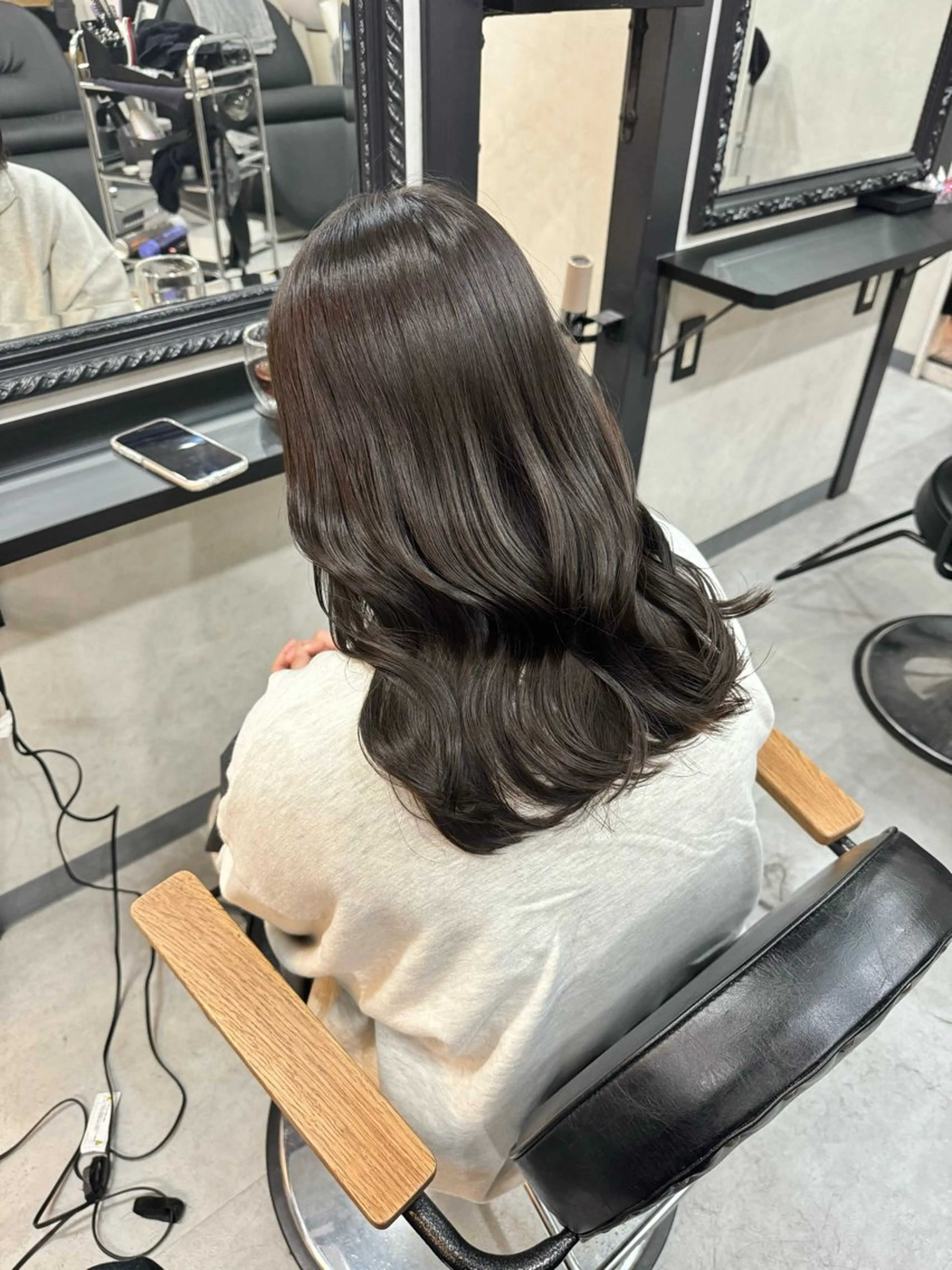 【minimo限定価格】⭐️髪質改善カラー+トリートメントの写真