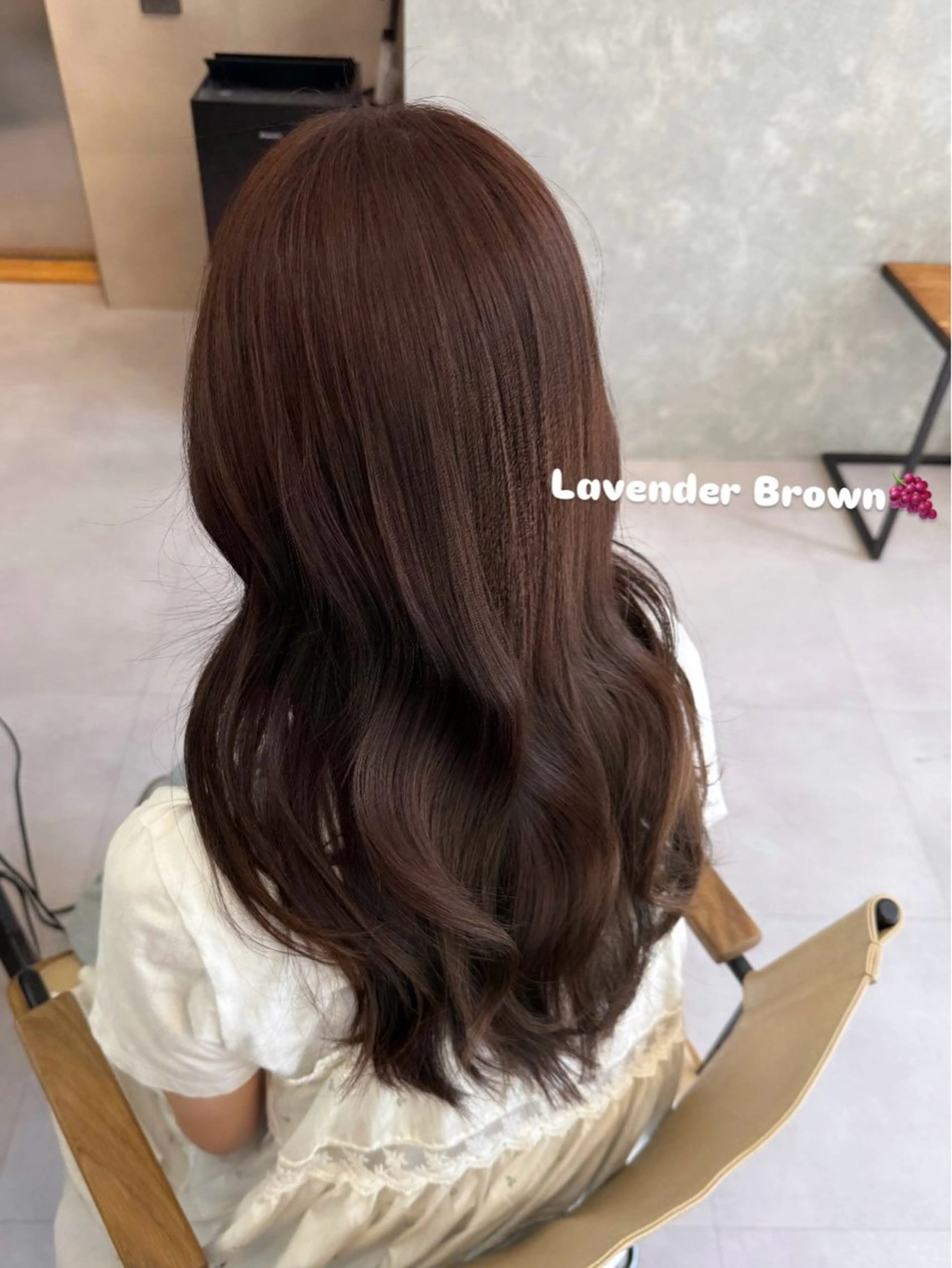 ロング カラー ヘアカラー トリートメント るな🩰 銀座暖色カラー♩🎀のヘアスタイル