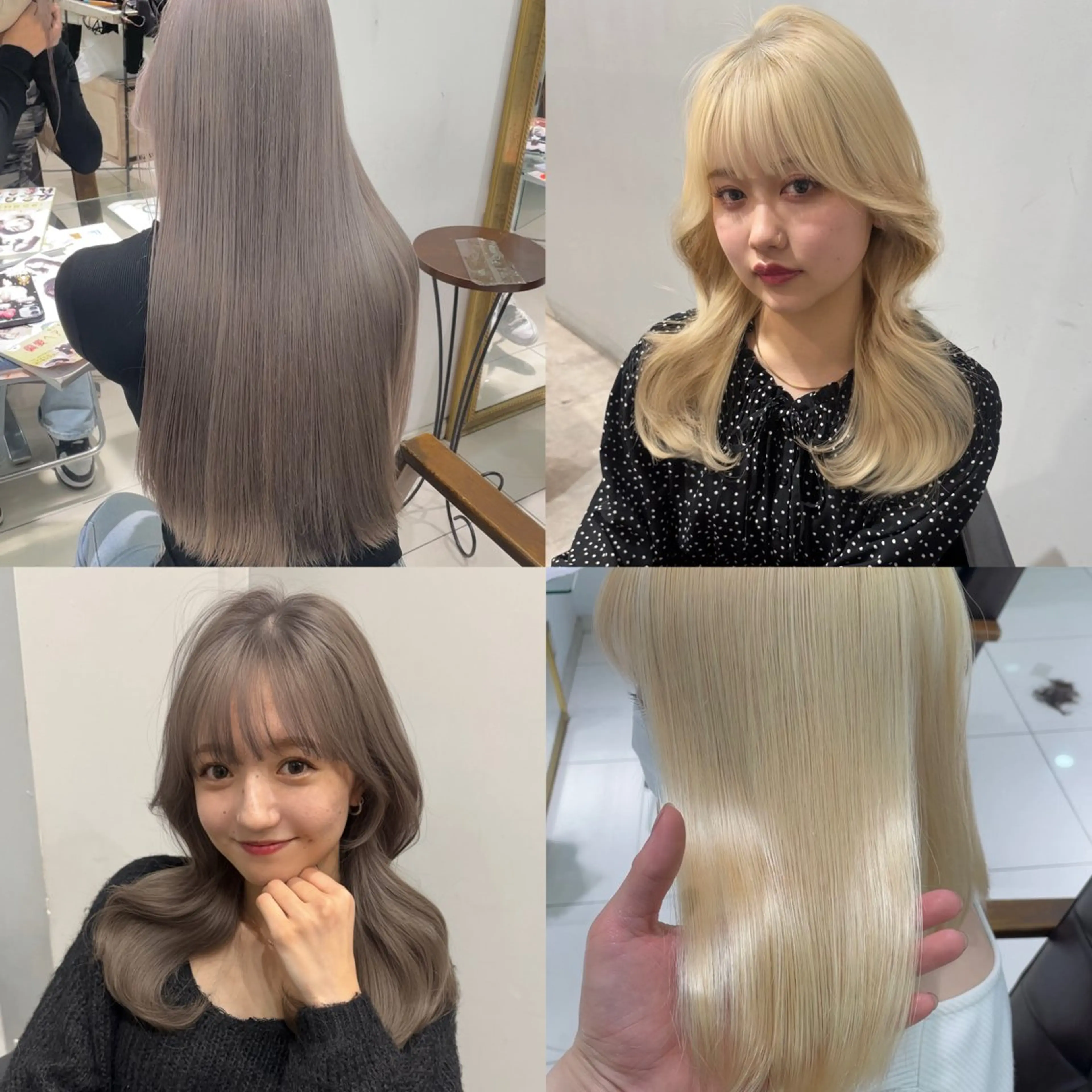 【✨大人気✨】🎀ブリーチ🎀➕ワンカラー➕高保湿ミルクトリートメント🩰の写真