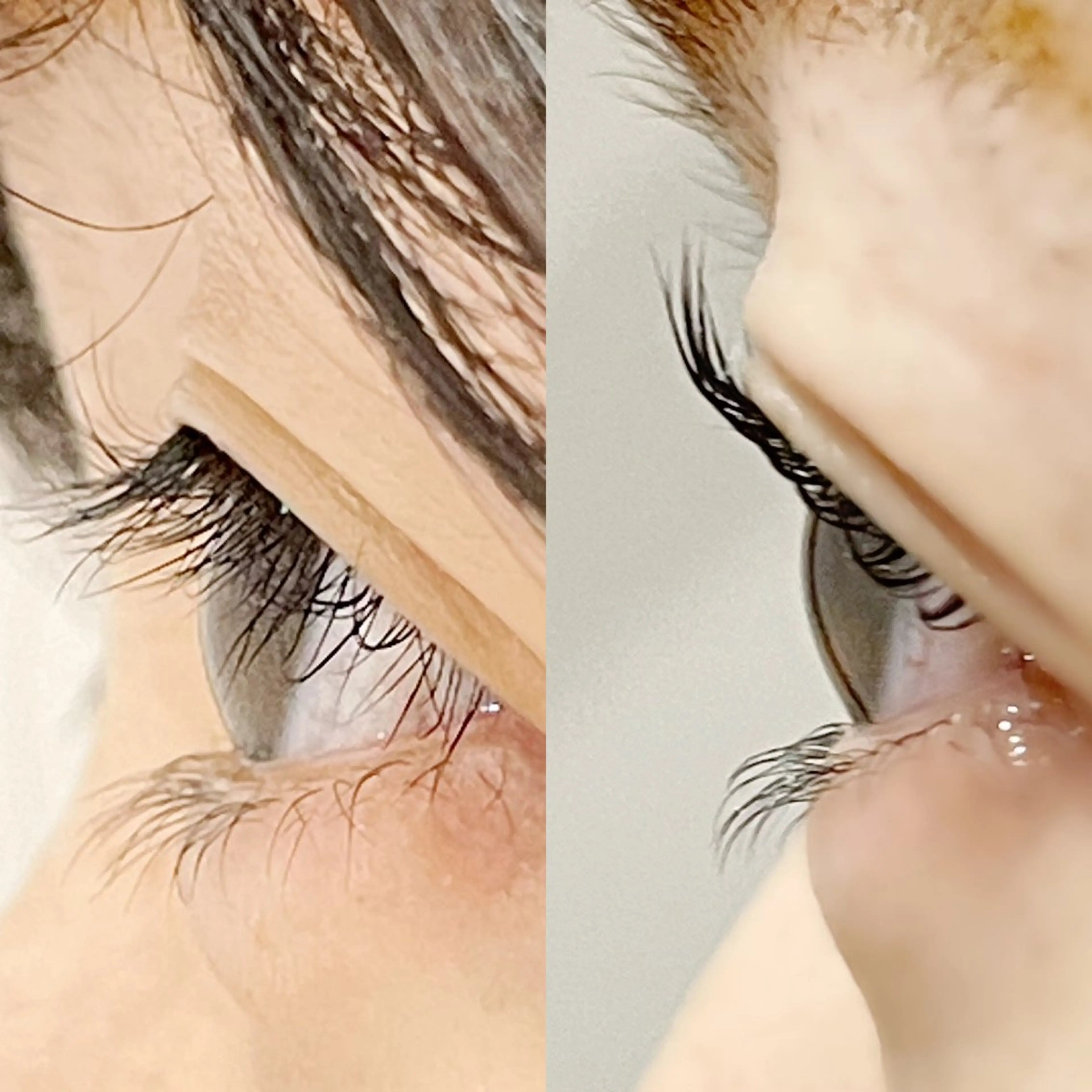 マツエク・マツパ Lカール 下まつげエクステ 一重×まつ毛パーマ be_ なつきのマツエク・マツパデザイン