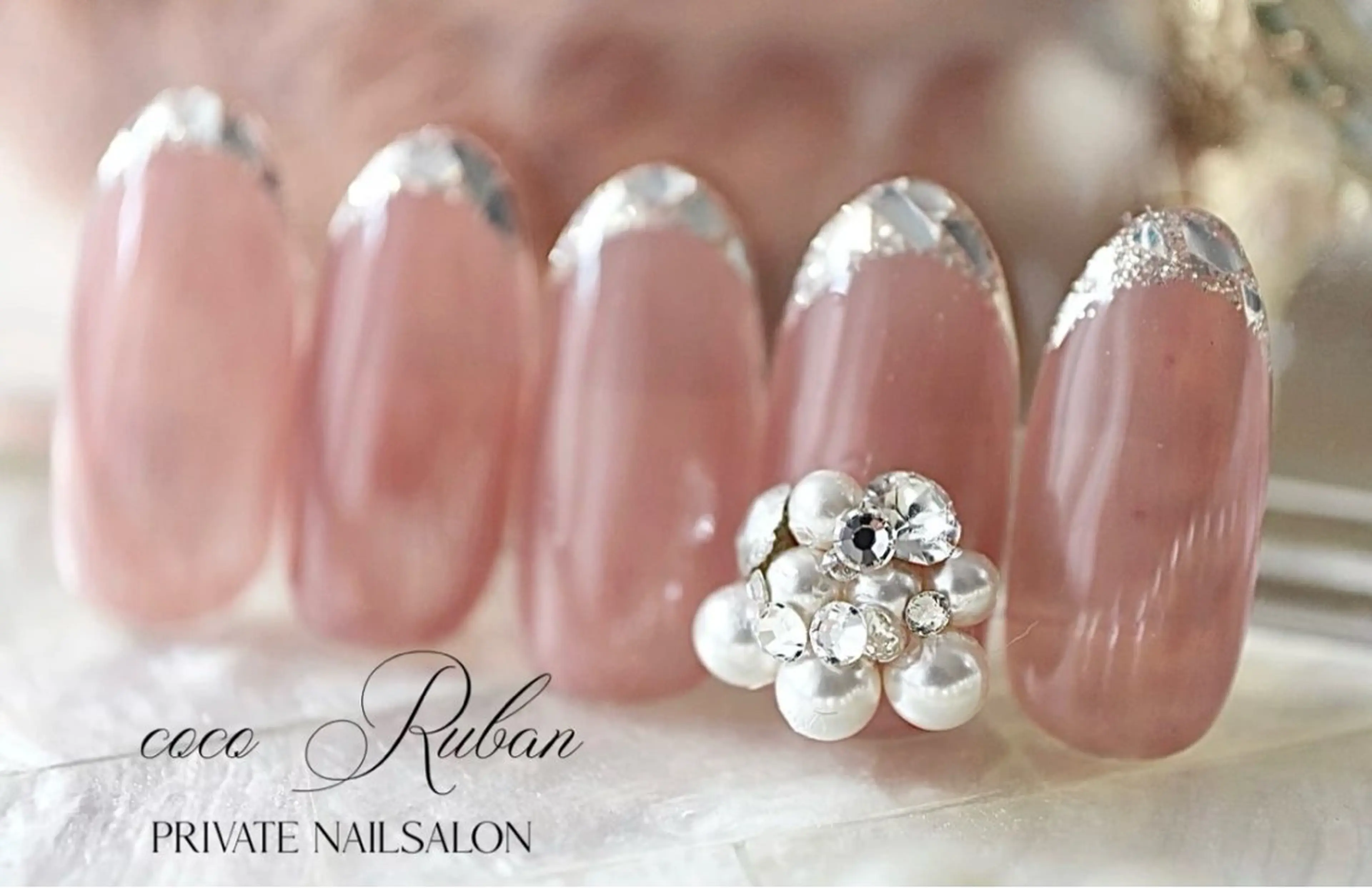 ネイル 自爪育成ネイルサロン ココリュバンのネイルデザイン