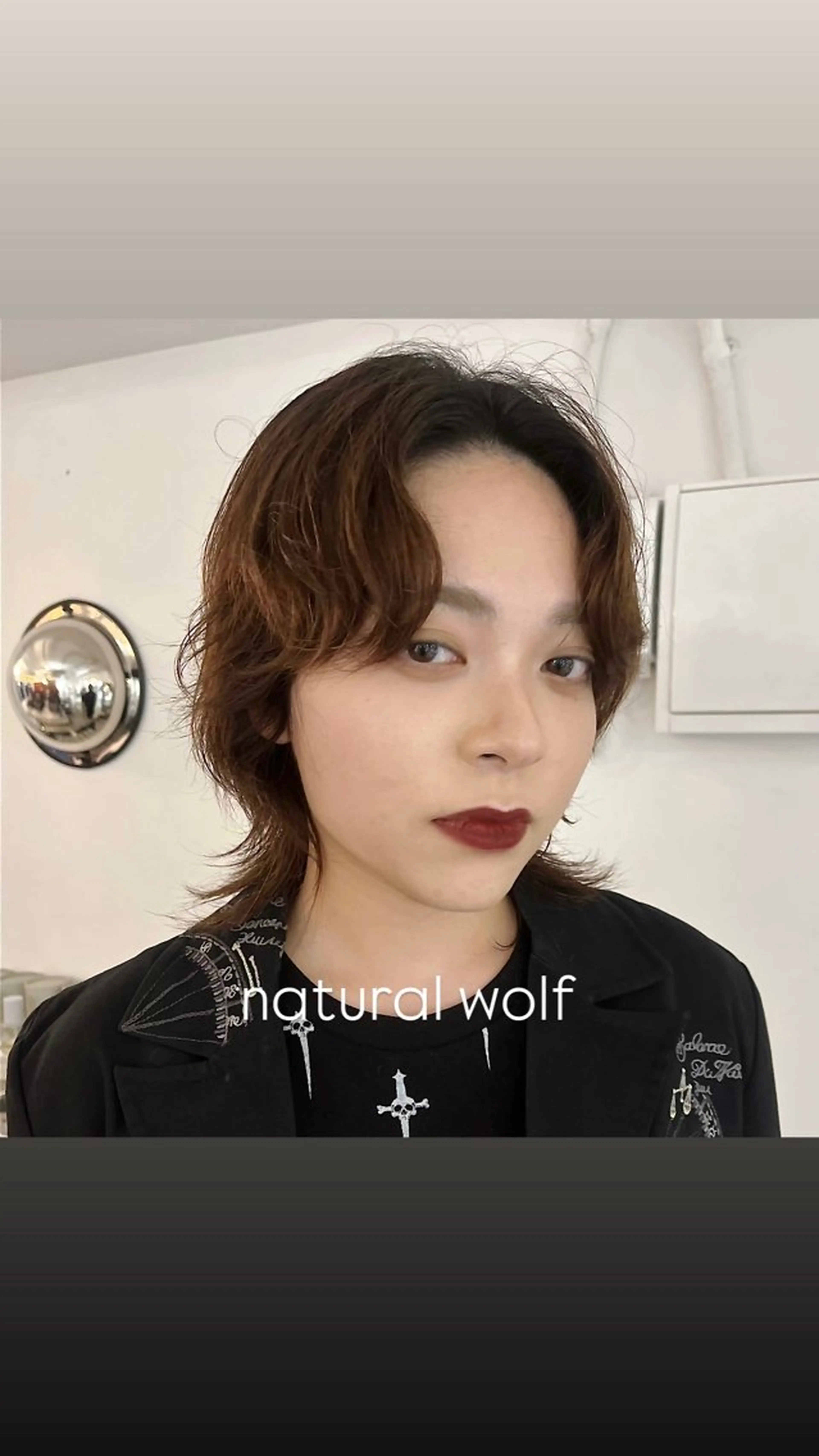 ミディアム カラー ブラウンカラー カット ヘアカラー トリートメント タマキ/似合わせ カット/Wカラーのヘアスタイル