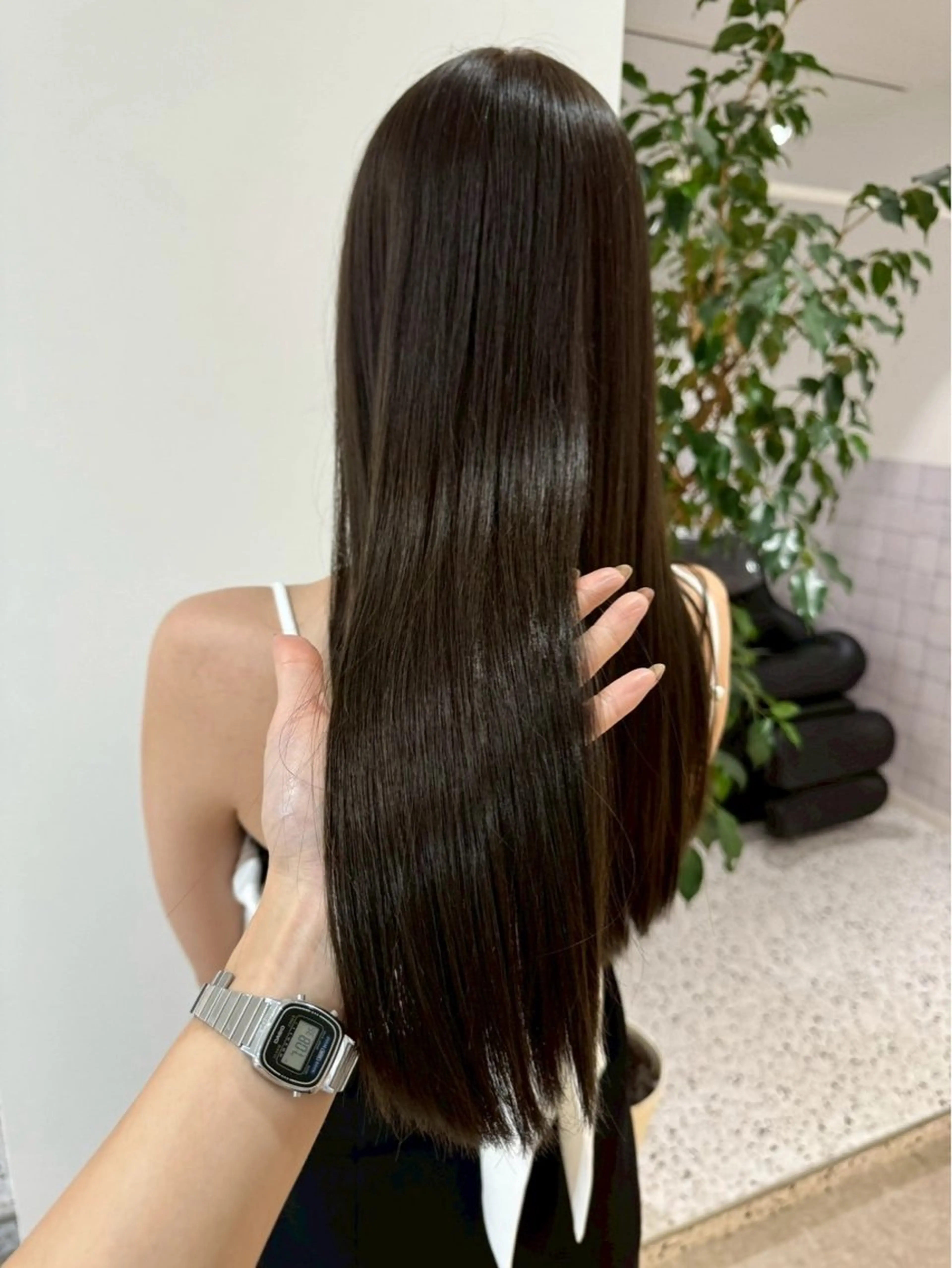 ロング カラー 透明感カラー /艶髪️♡saya♡のヘアスタイル