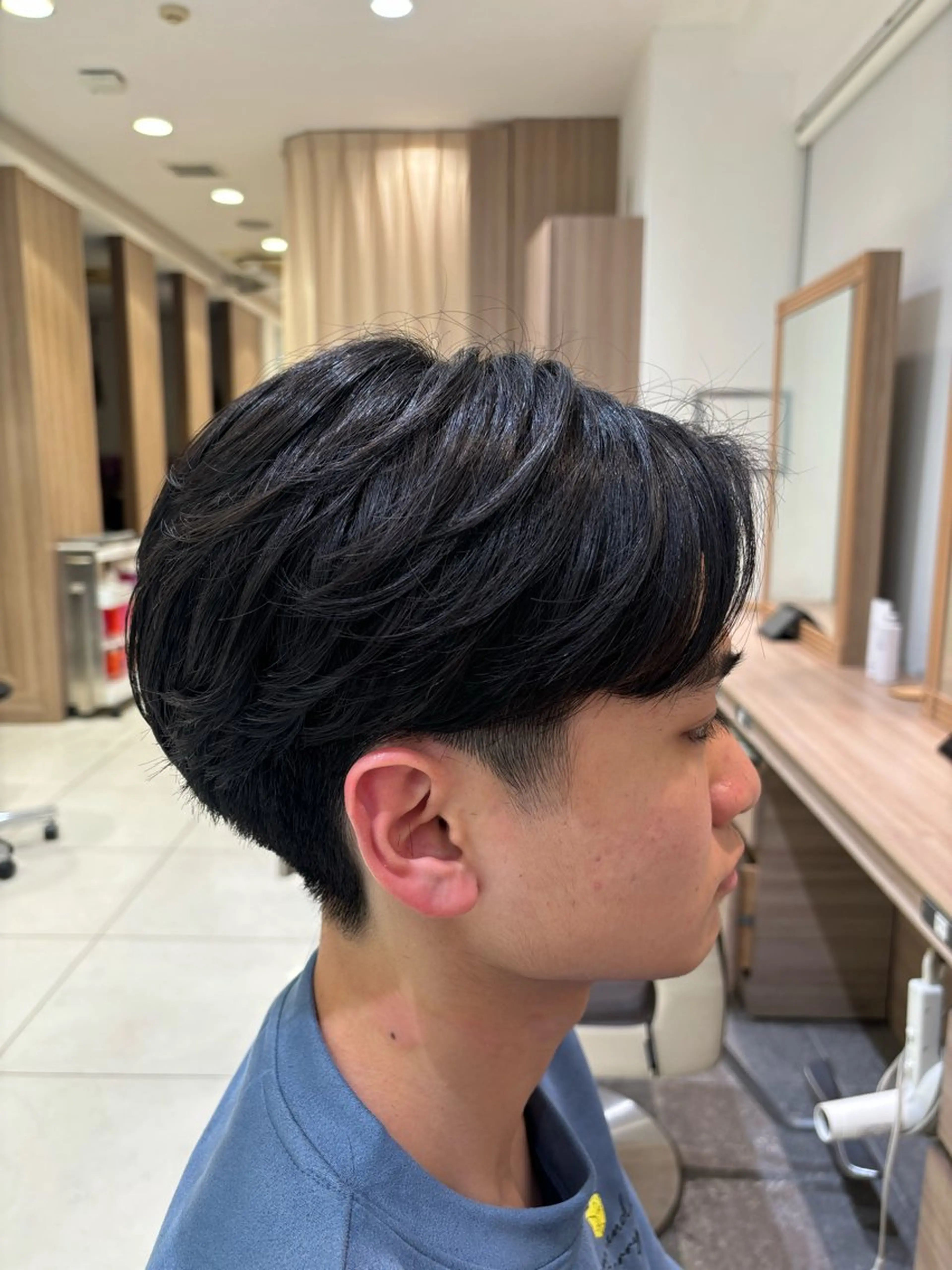 パーマ メンズ フェザーパーマ メンズパーマ カルマ・ニュアンス/ 縮毛/レイヤーaoiのヘアスタイル
