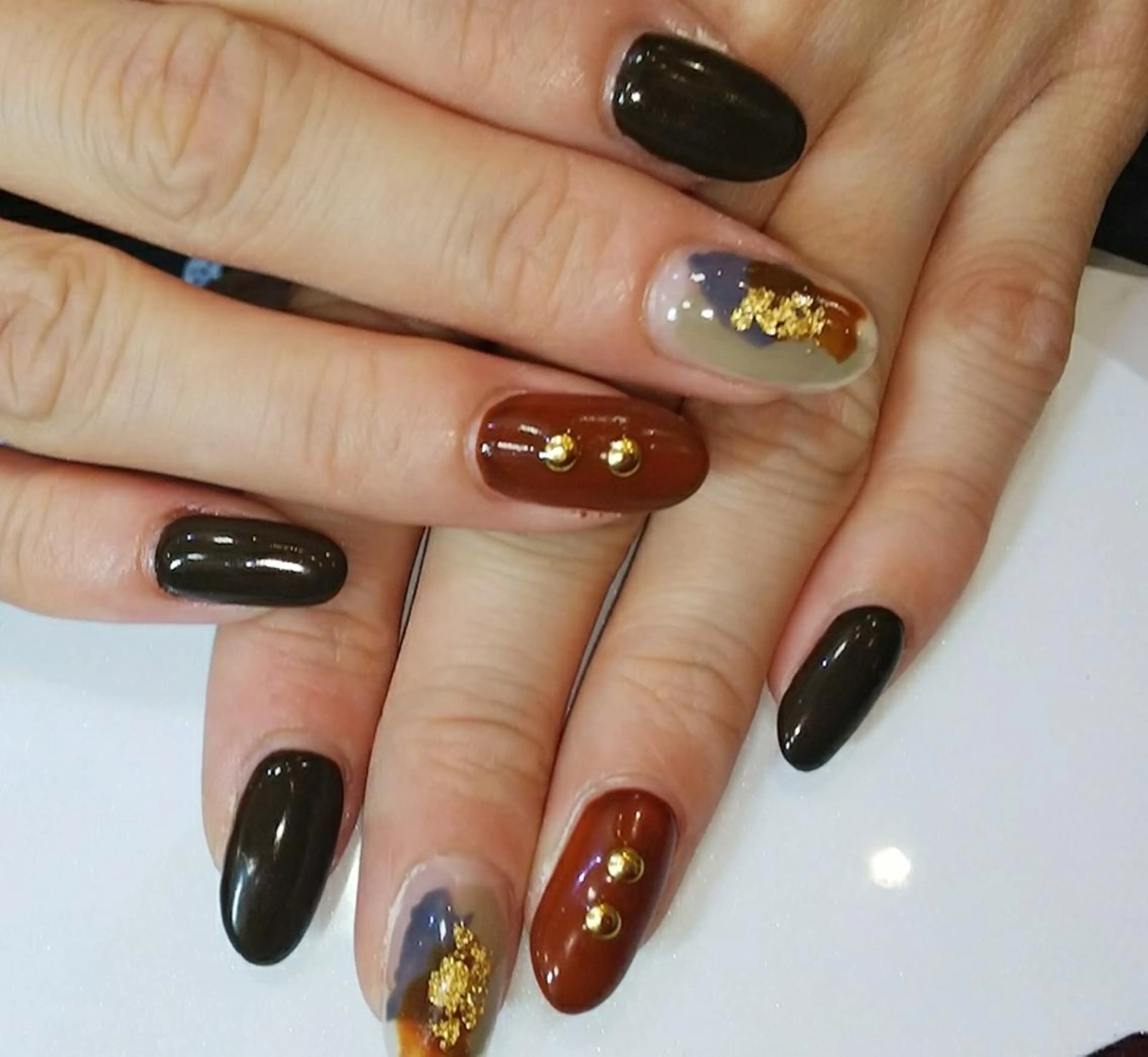 ネイル infinity skyのネイルデザイン