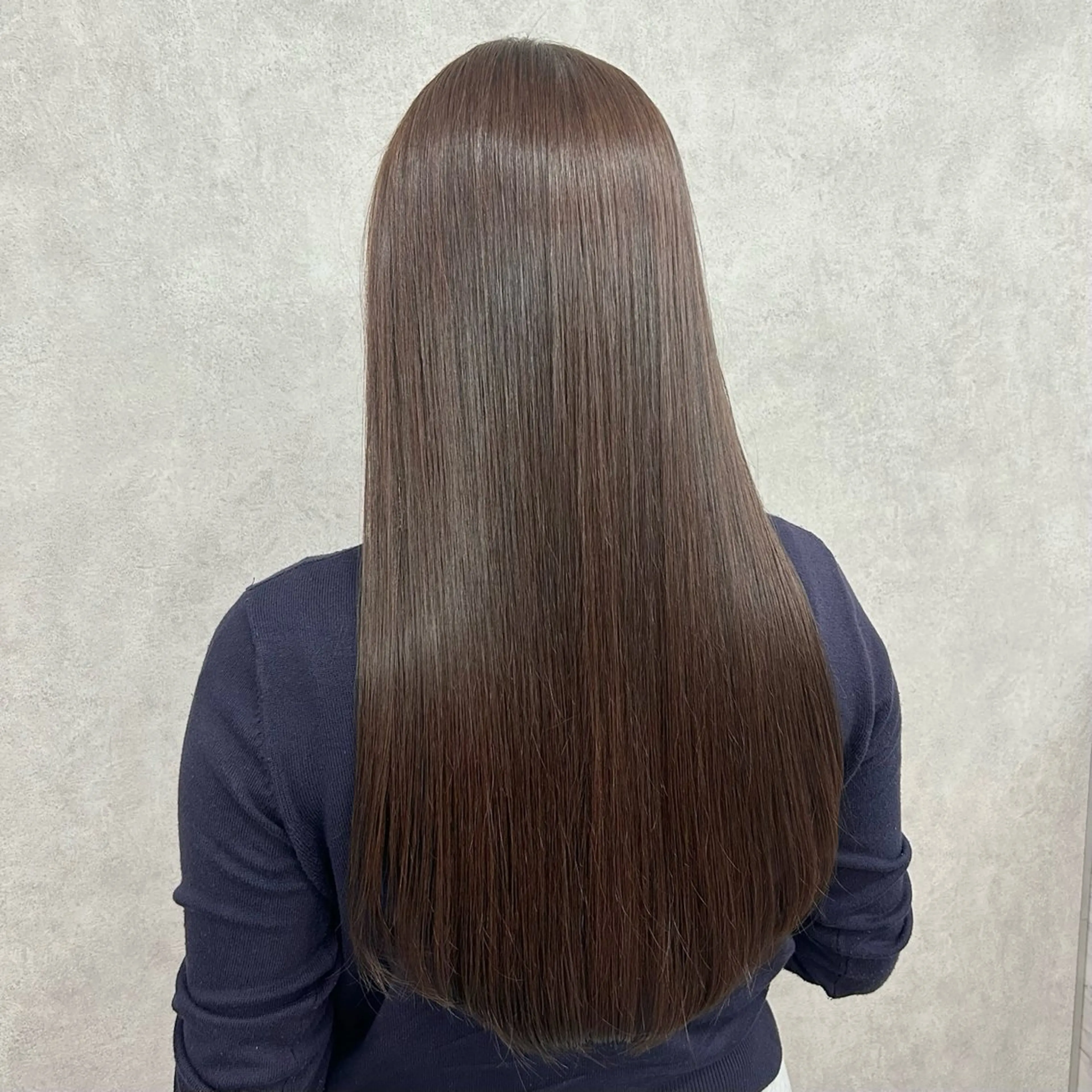 ロング ヘアカラー トリートメント 澤木 愛美のヘアスタイル