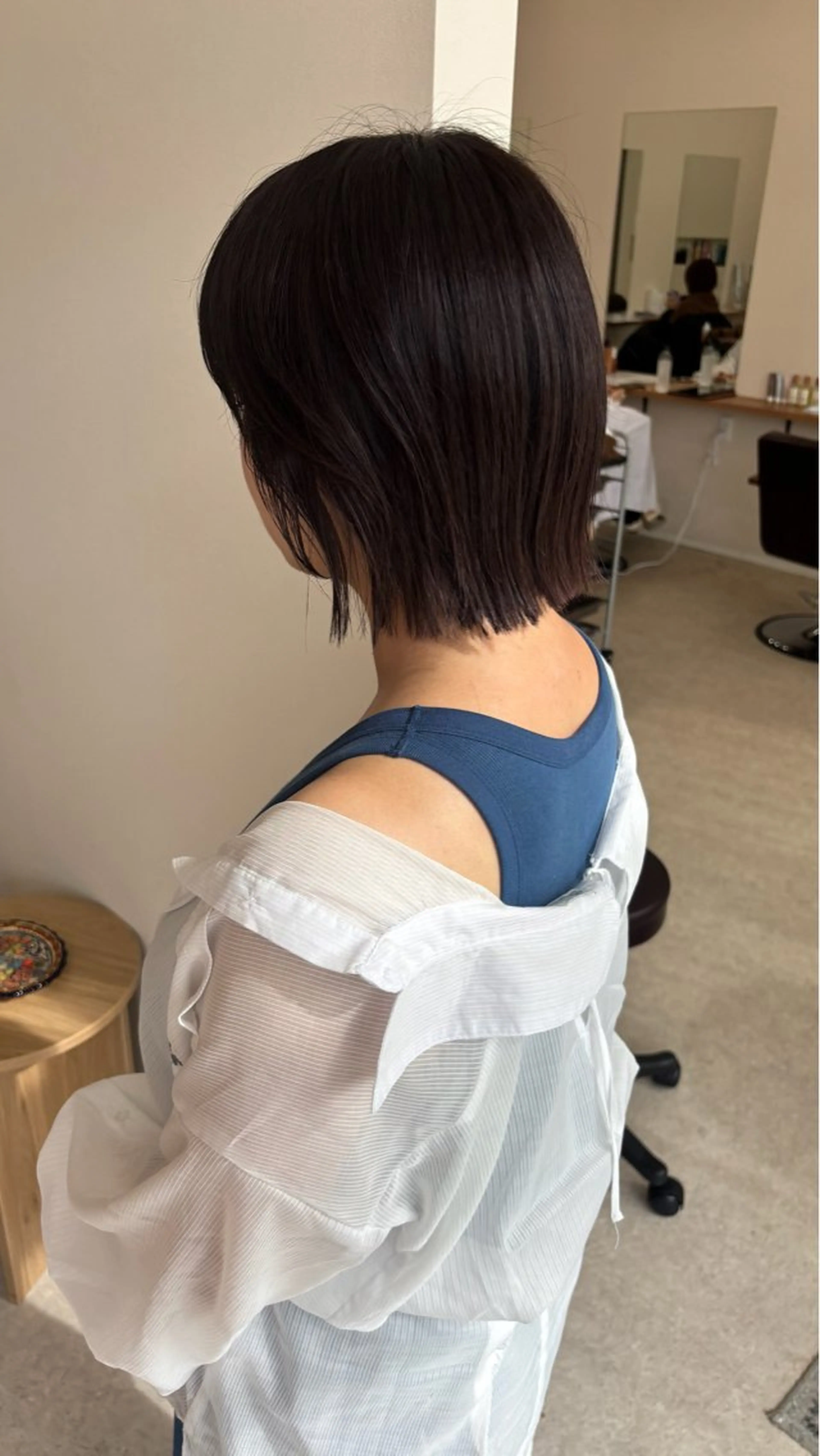 ショート カット 能勢 莉里花のヘアスタイル