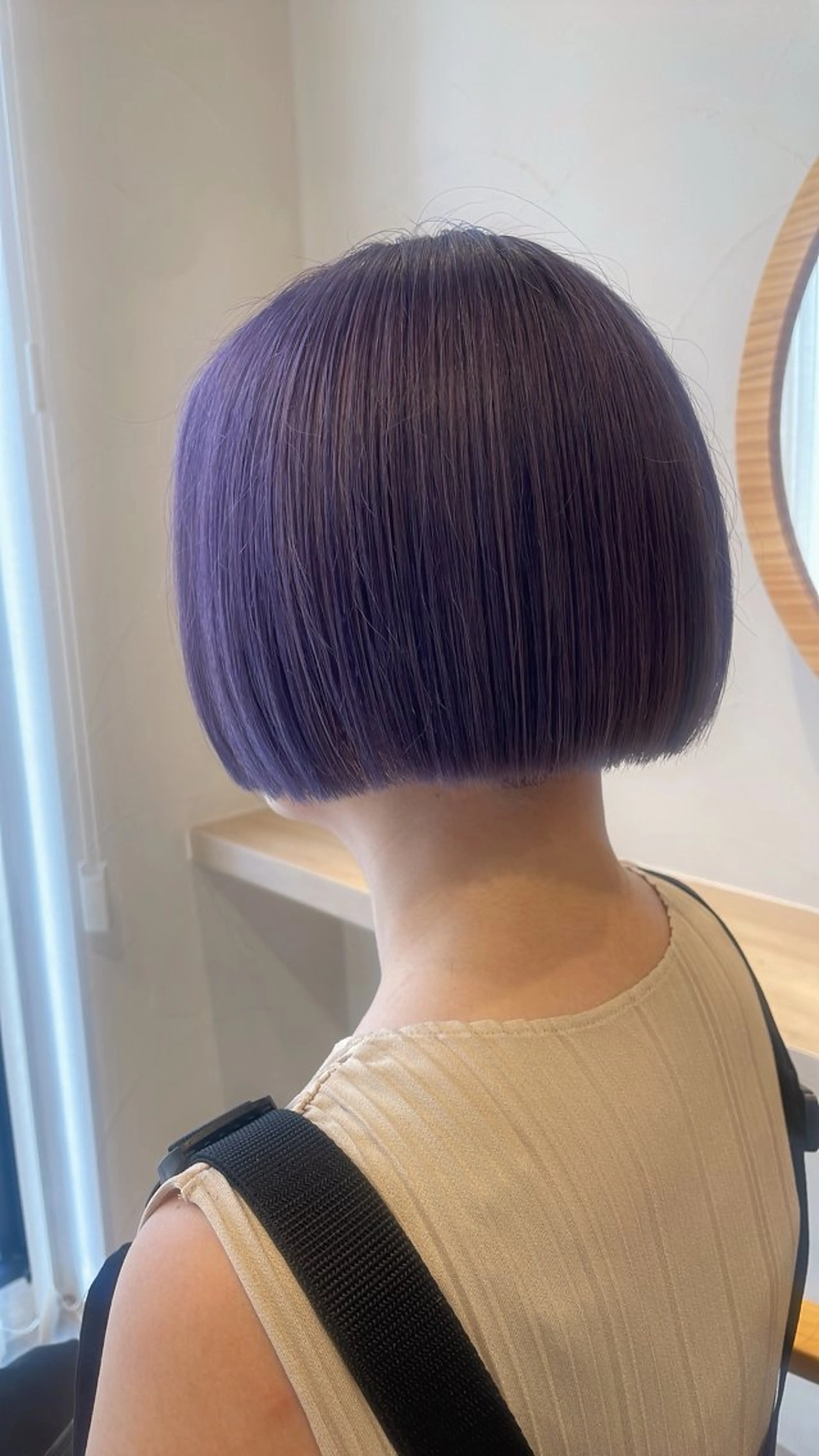 ショート カラー ハイトーンカラー パープルカラー シルバー ヘアカラー Hitotose代表 中島和樹のヘアスタイル