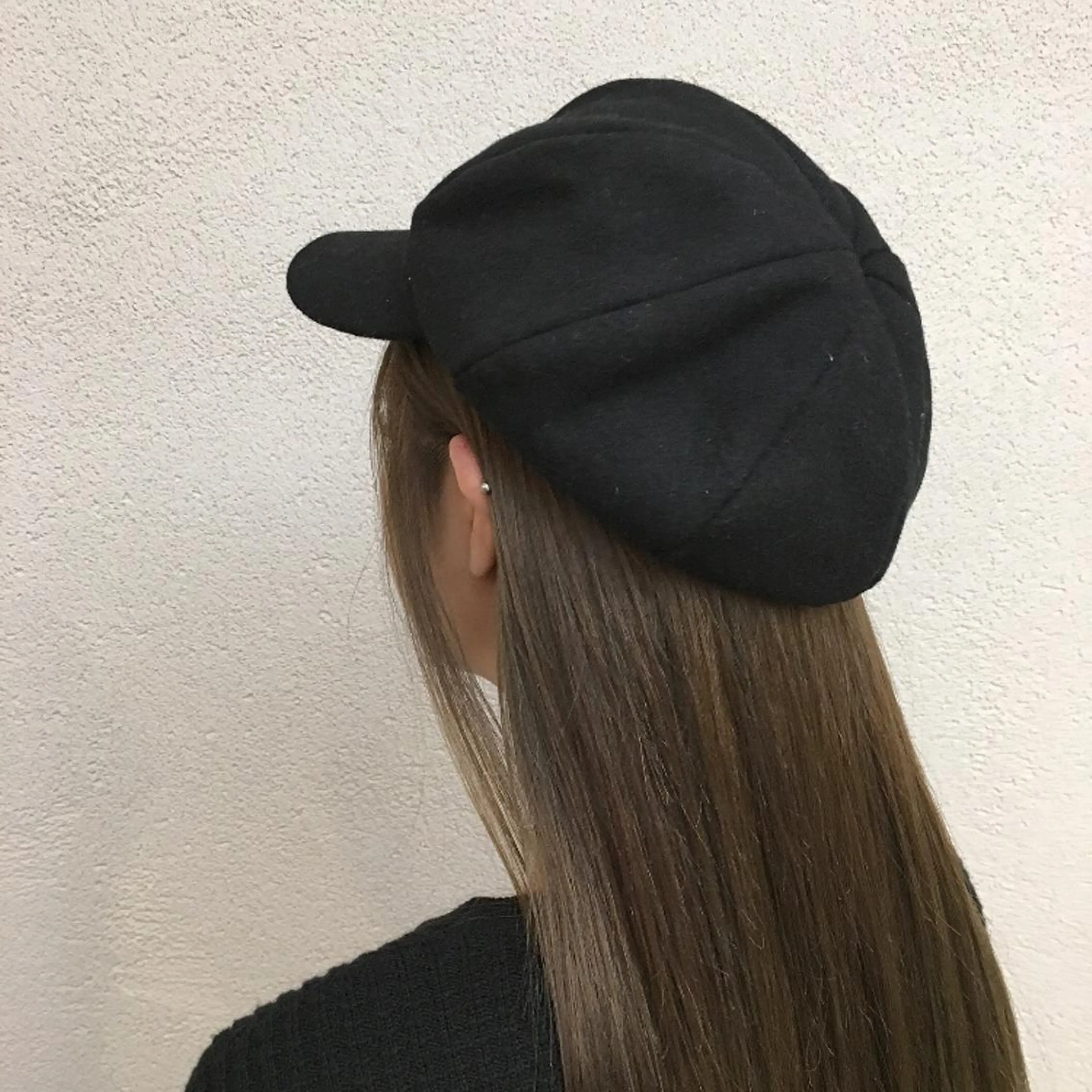 ロング カラー ベージュカラー 透明感カラー ハイトーンカラー ハイトーンベージュ H梅田 / 811 堀本菜奈のヘアスタイル