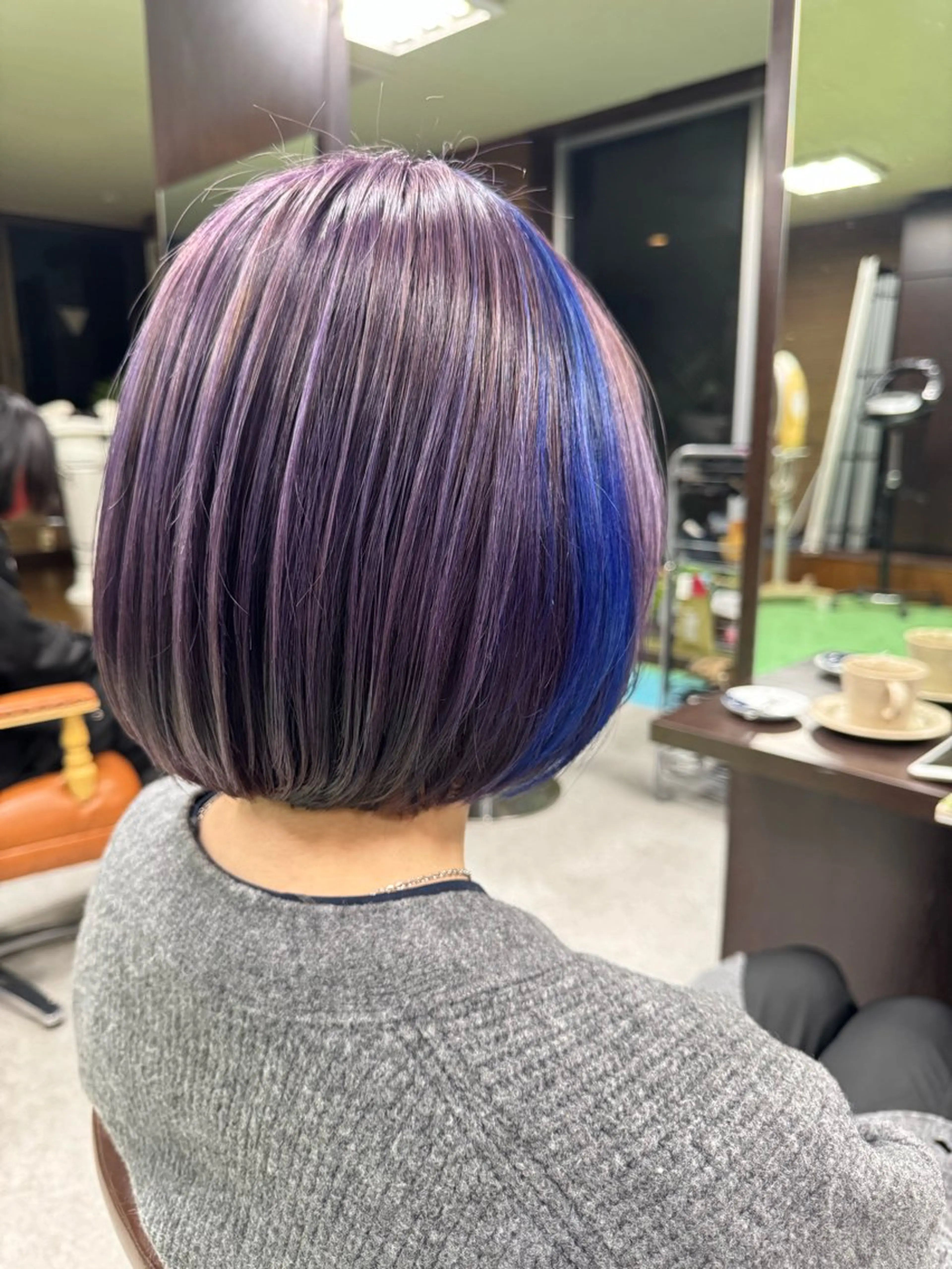 ショート カラー デザインカラー ヘアカラー Viage （ビアージュ）のヘアスタイル