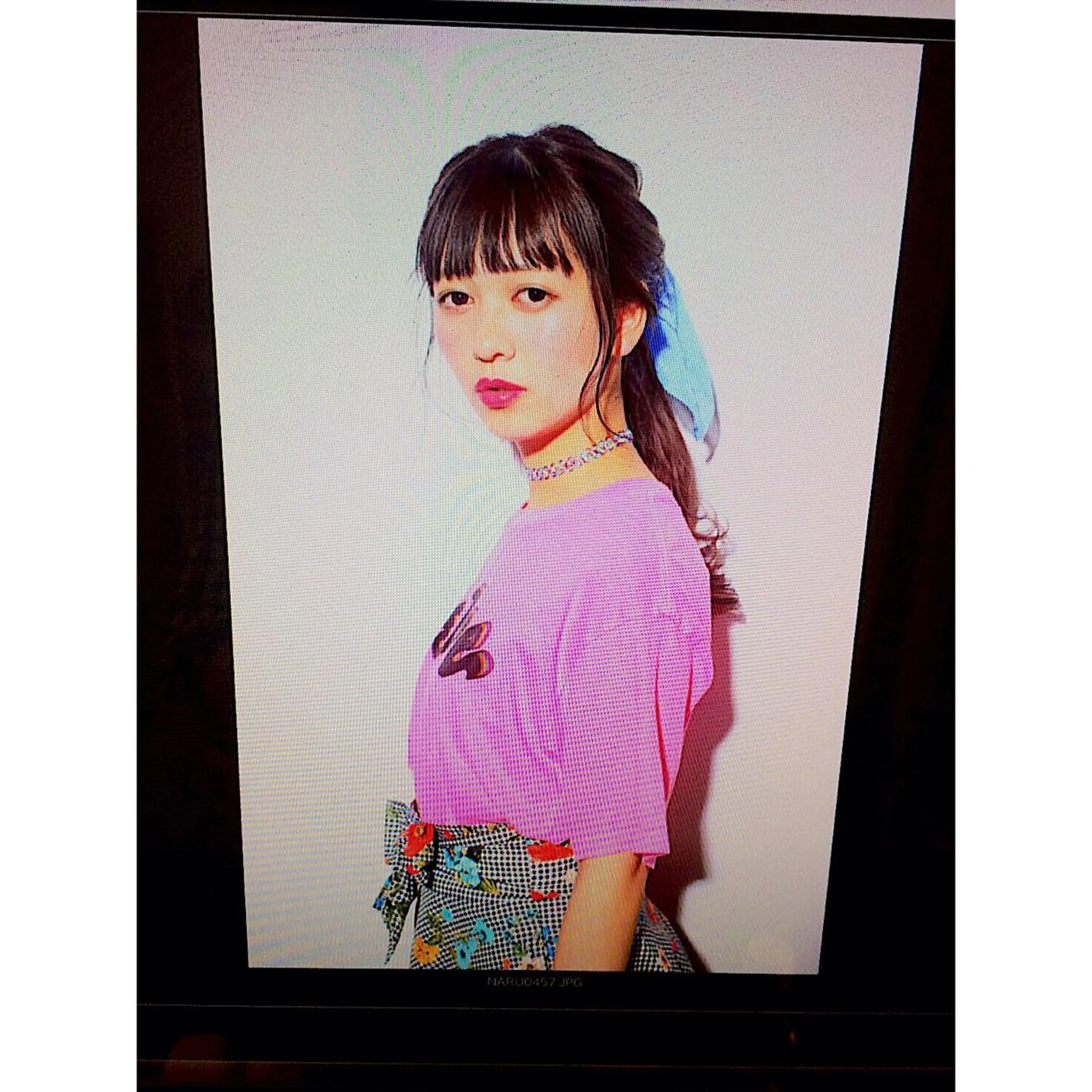 ロング カラー パーマ ヘアアレンジ ネイル マツエク・マツパ 藤井 菜緒のヘアスタイル