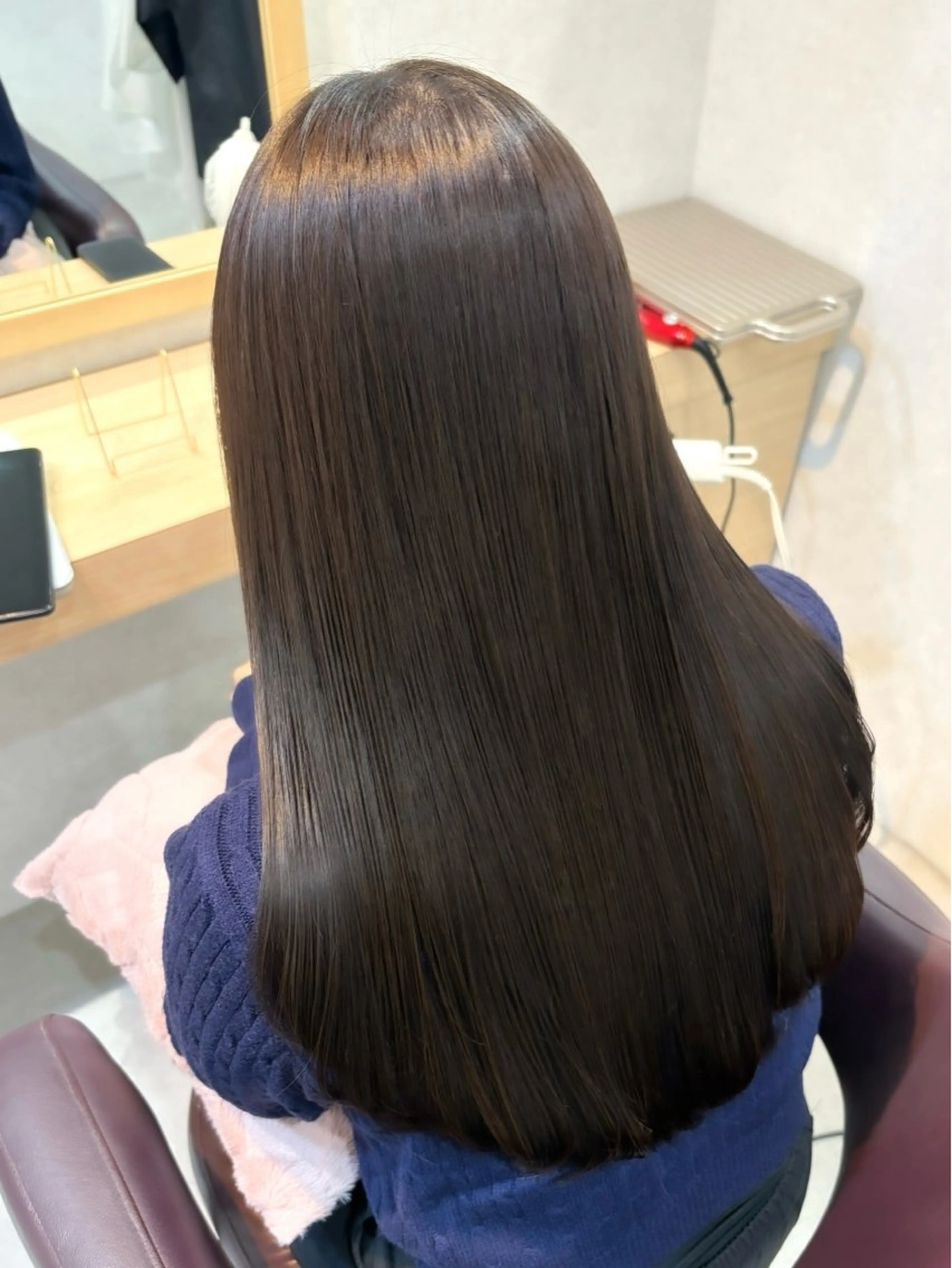 セミロング カラー カット ヘアカラー トリートメント ブラウンカラー 🫧tomoka🫧のヘアスタイル