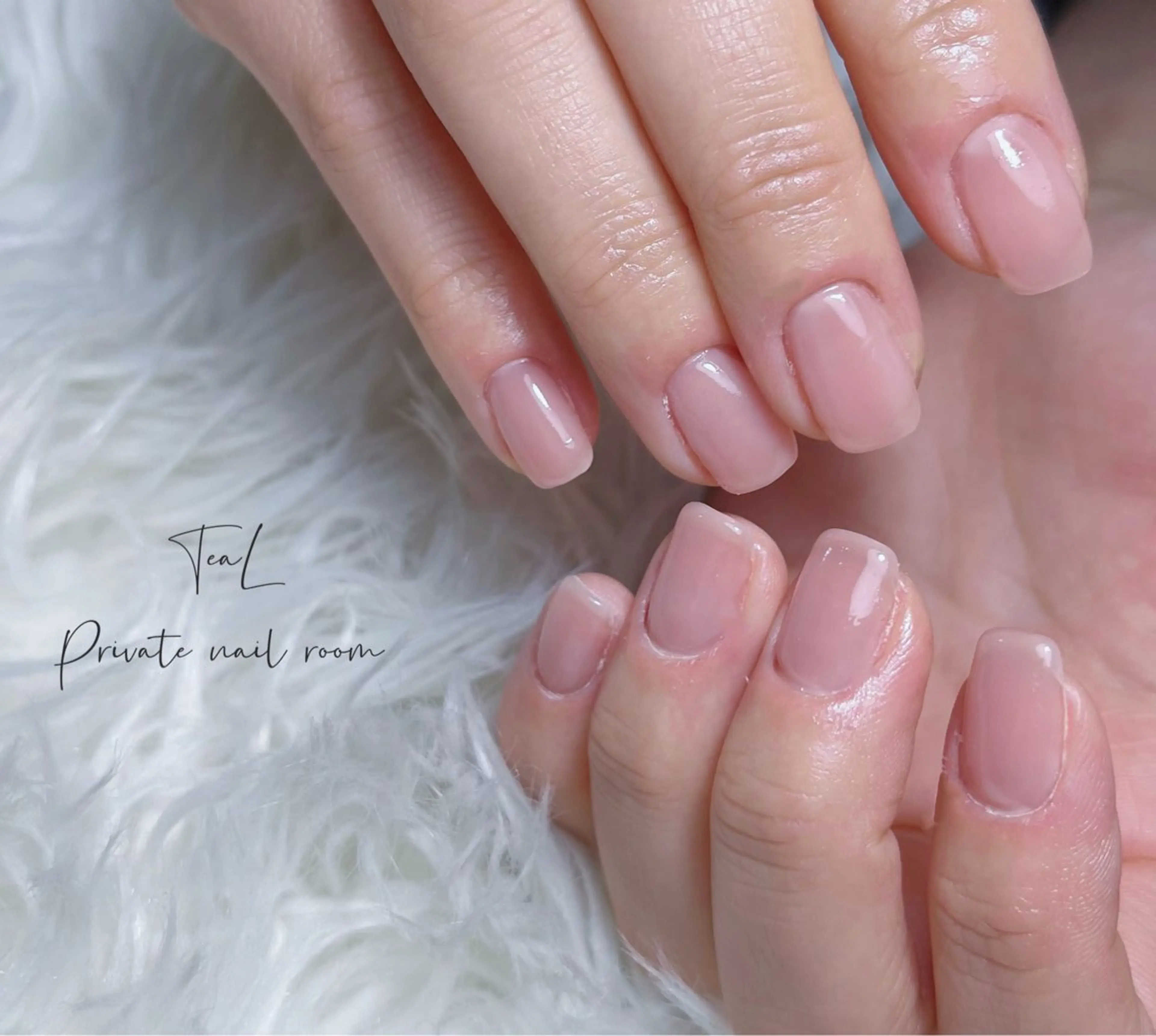 ネイル オフィスネイル シンプルネイル ハンドネイル TeaL nailのネイルデザイン