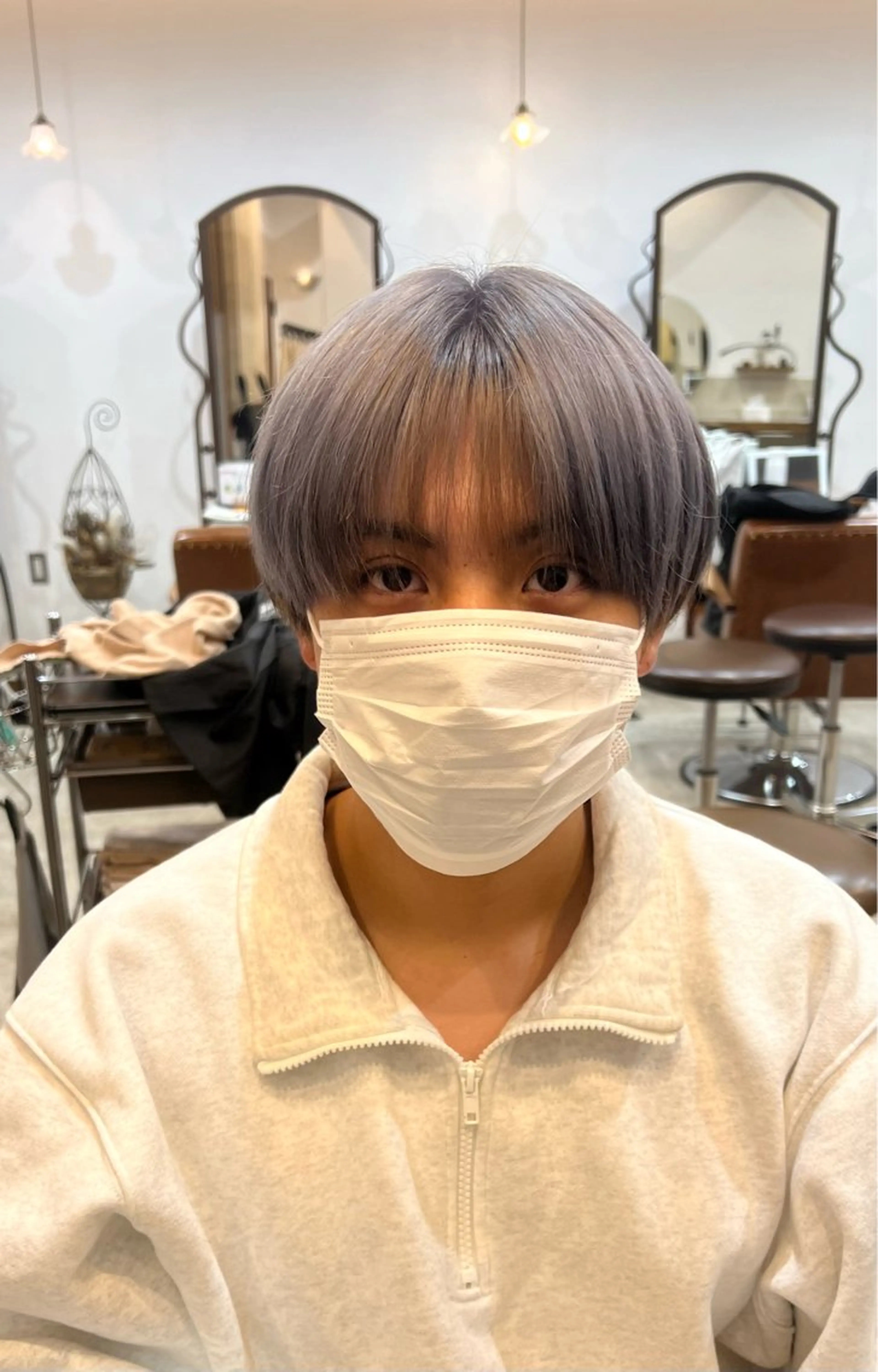 ショート カラー メンズ カット特化型 美容師/栗本のヘアスタイル