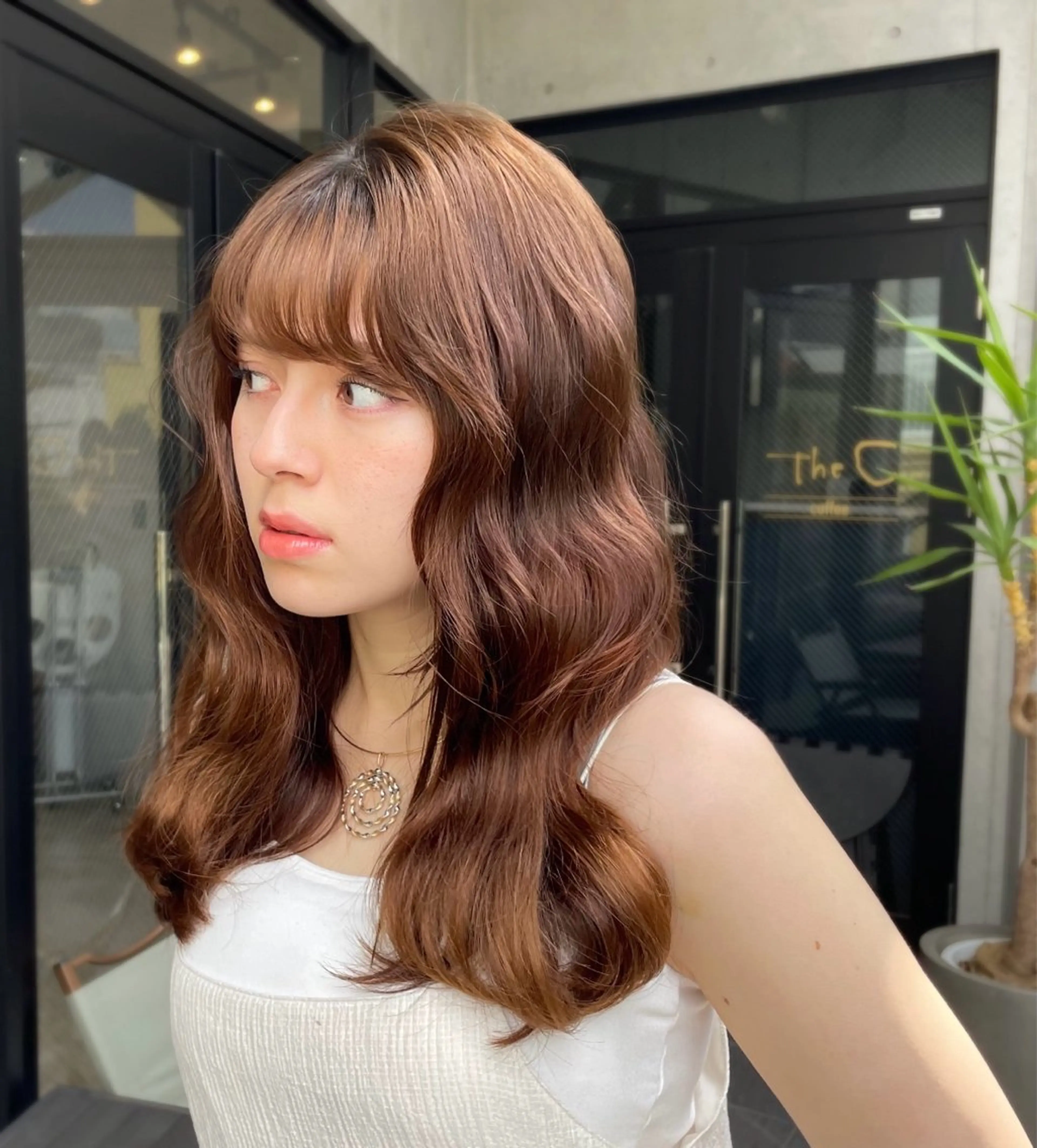 ミディアム ミディアムレイヤー レイヤーカット 韓国レイヤー/ ショート Eightのヘアスタイル