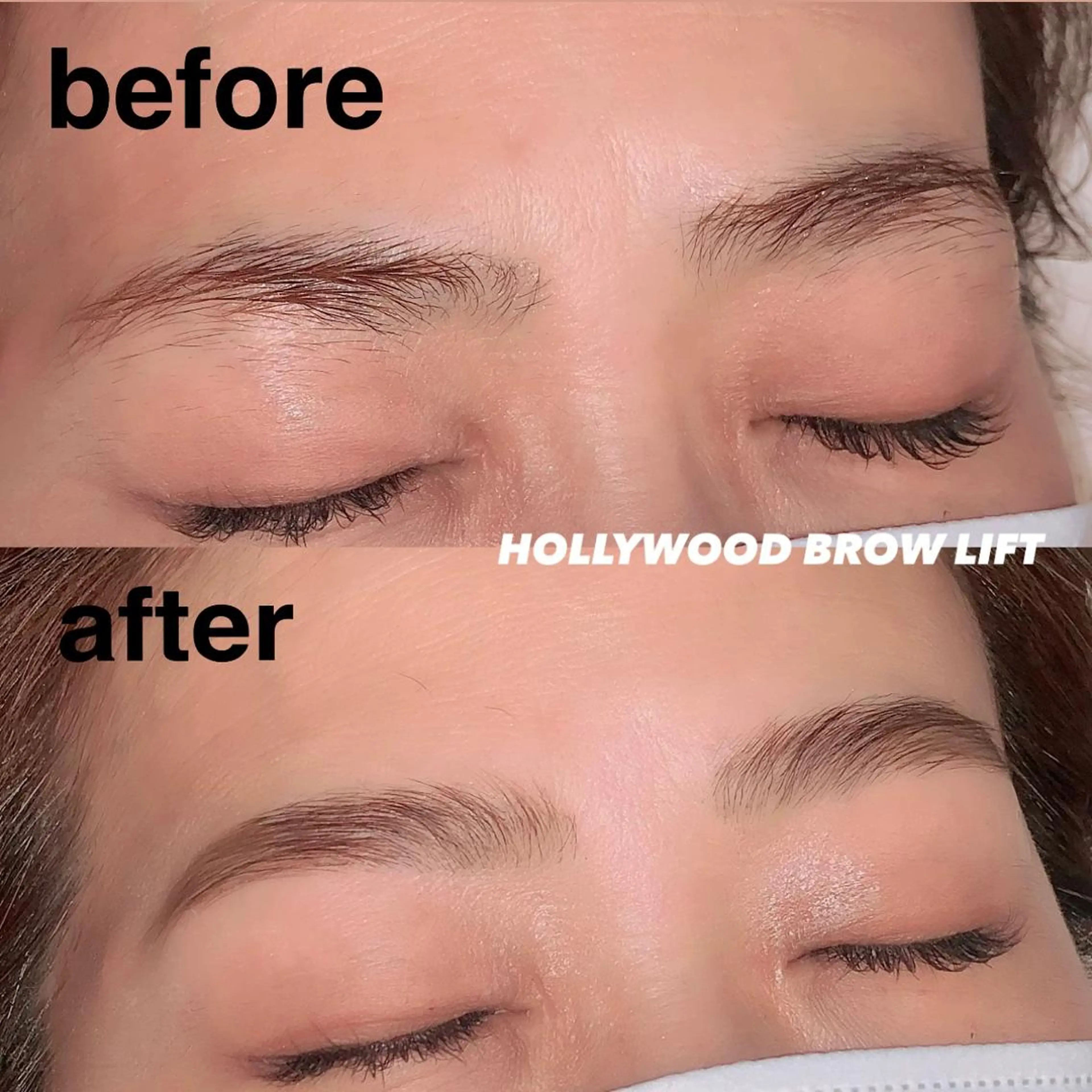 ハリウッドブロウリフト(眉パーマ＋眉WAX)🌹の写真