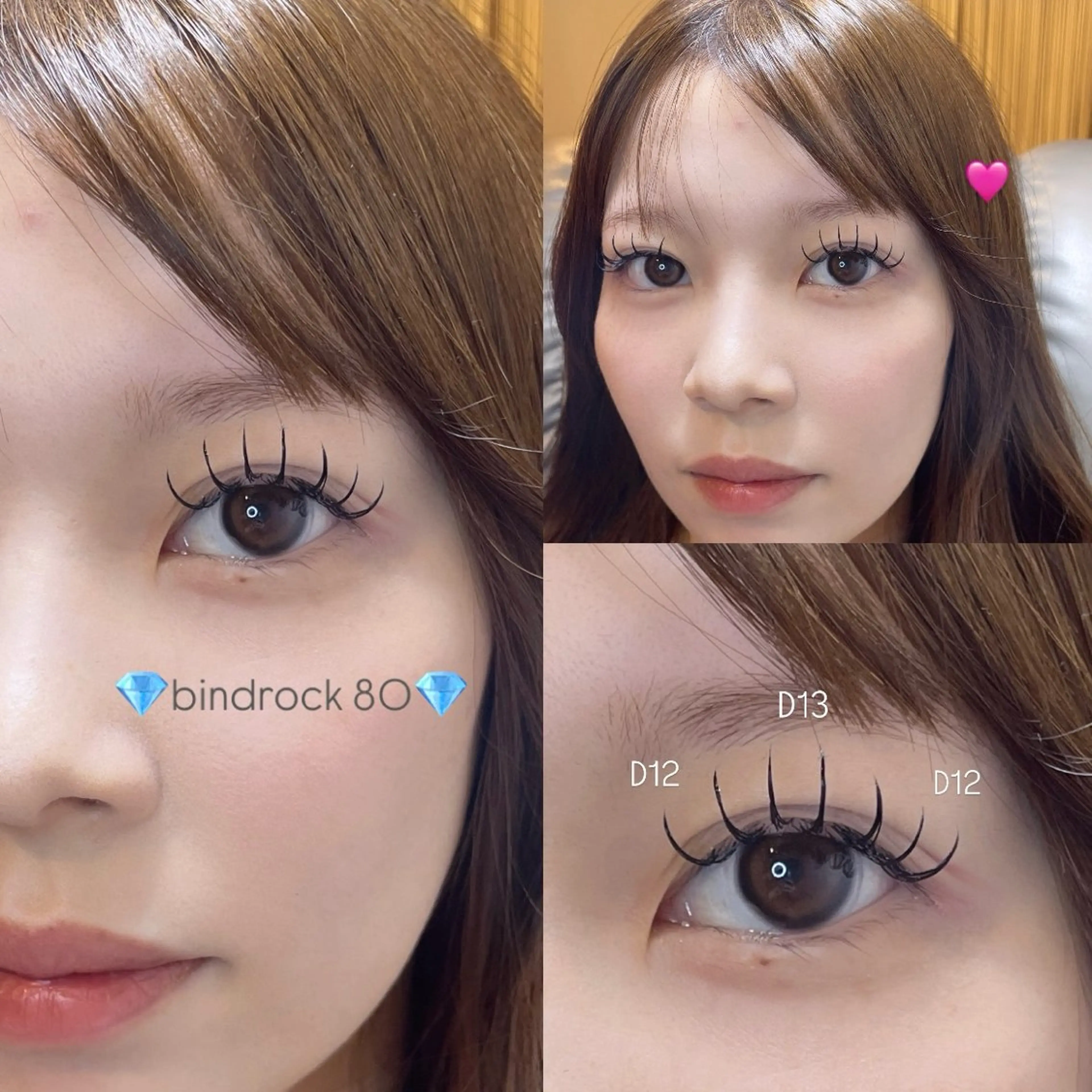 マツエク・マツパ Mell Yuuna ♡パリエク /束感のマツエク・マツパデザイン