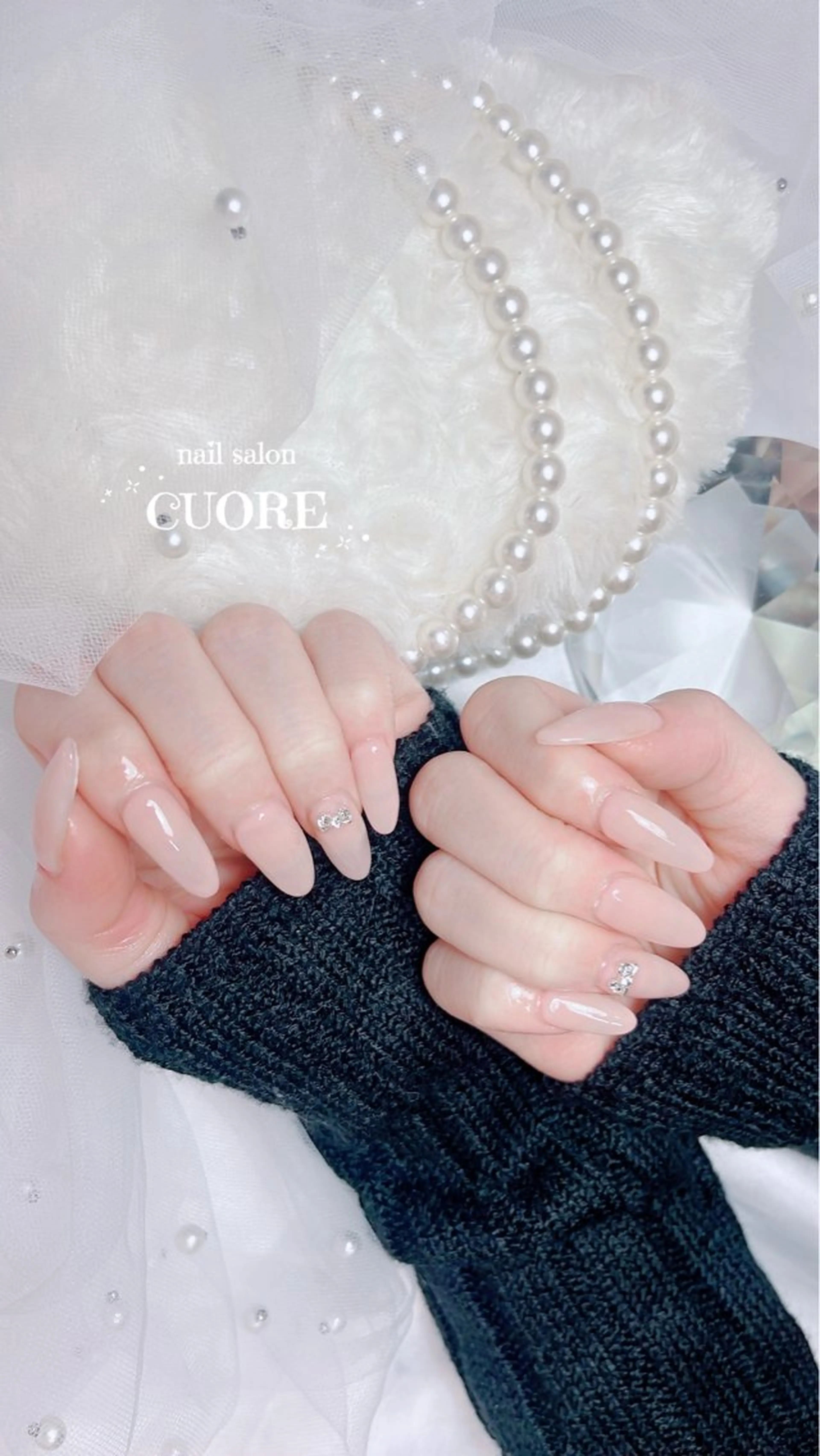 ネイル オフィスネイル ワンカラーネイル シンプルネイル ハンドネイル nail salon CUOREのネイルデザイン