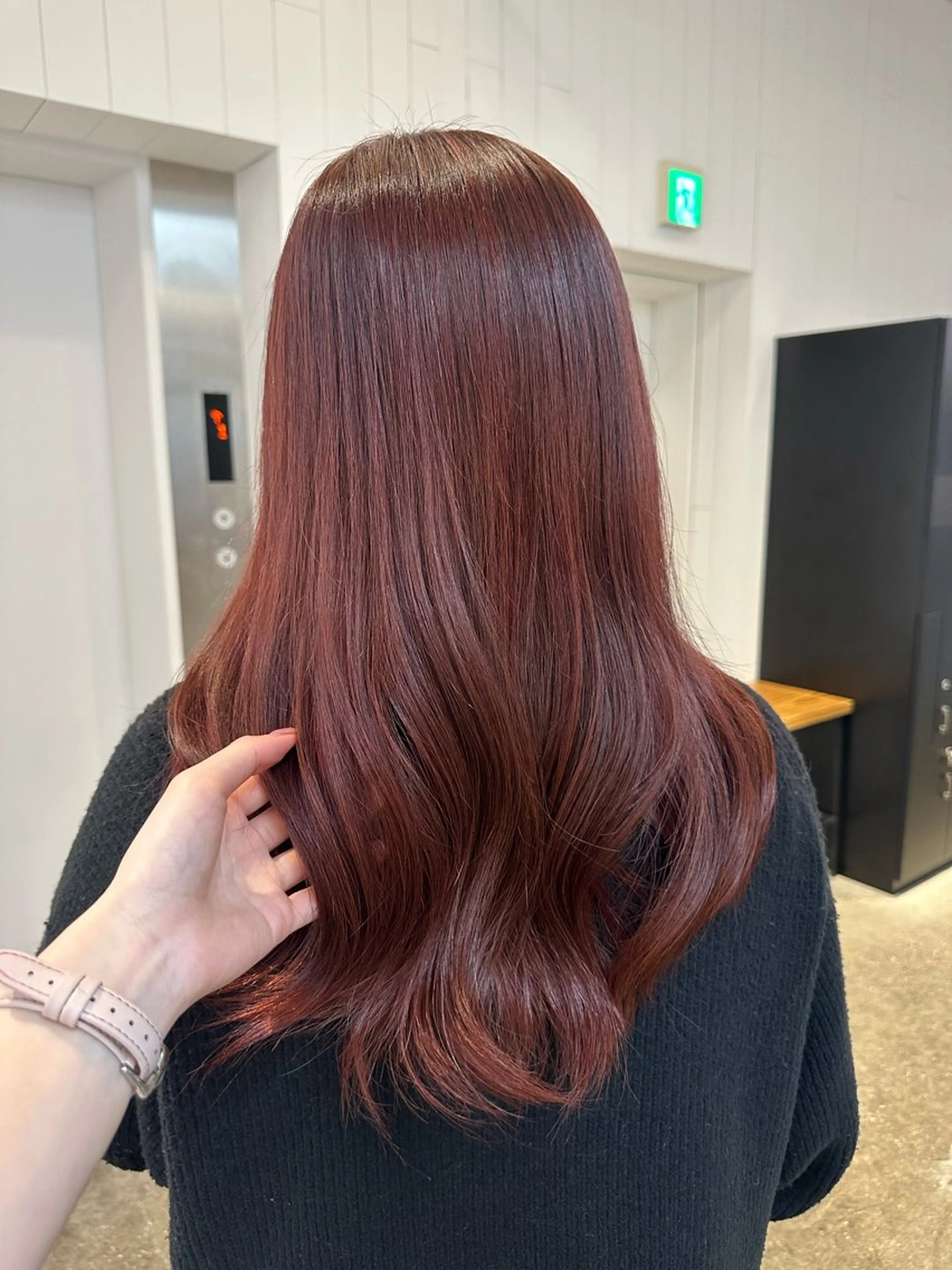 カラー Haruka 🎀暖色カラーのヘアスタイル