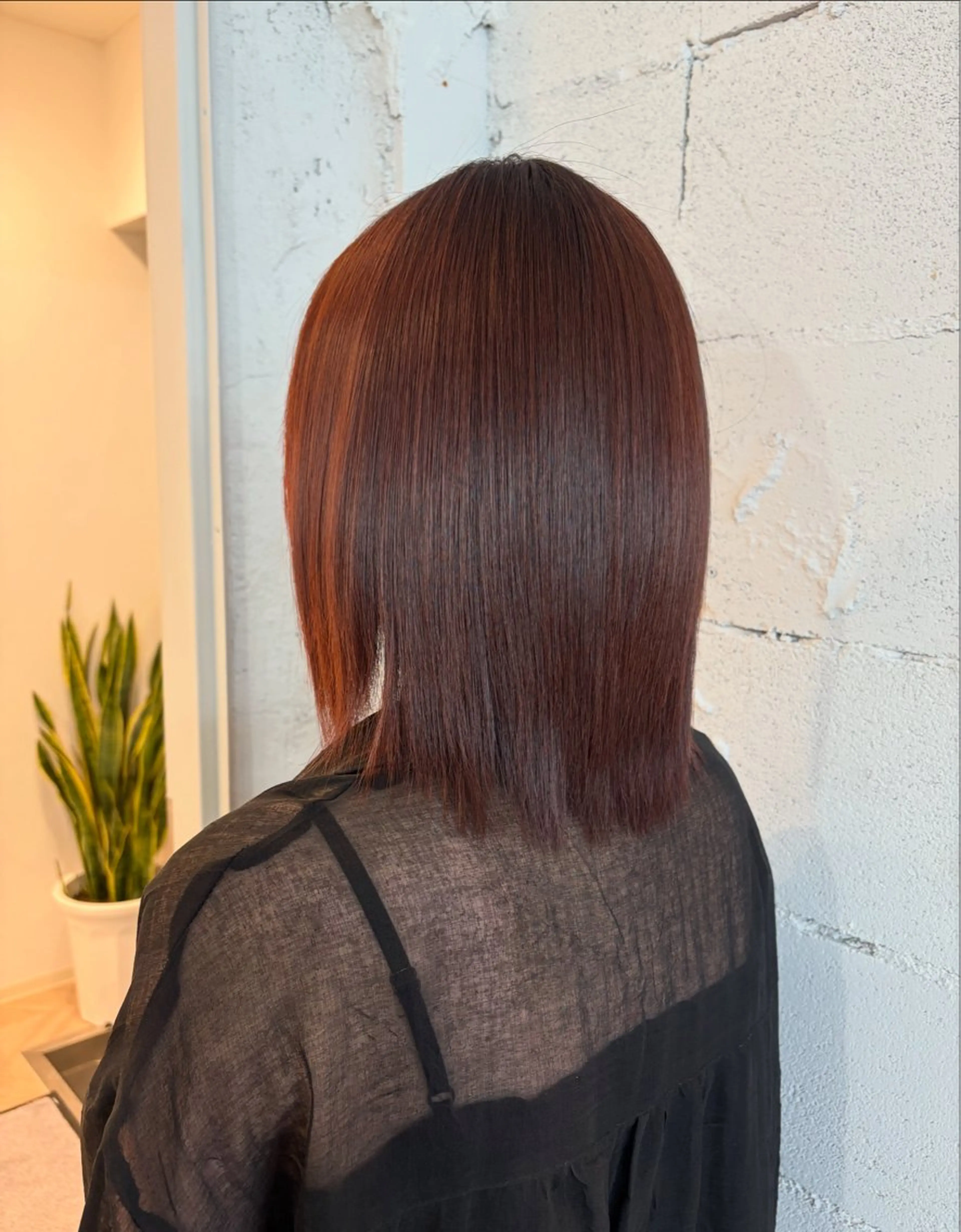 ショート 縮毛矯正 骨格、カラー診断士 ✂️淡中円花のヘアスタイル